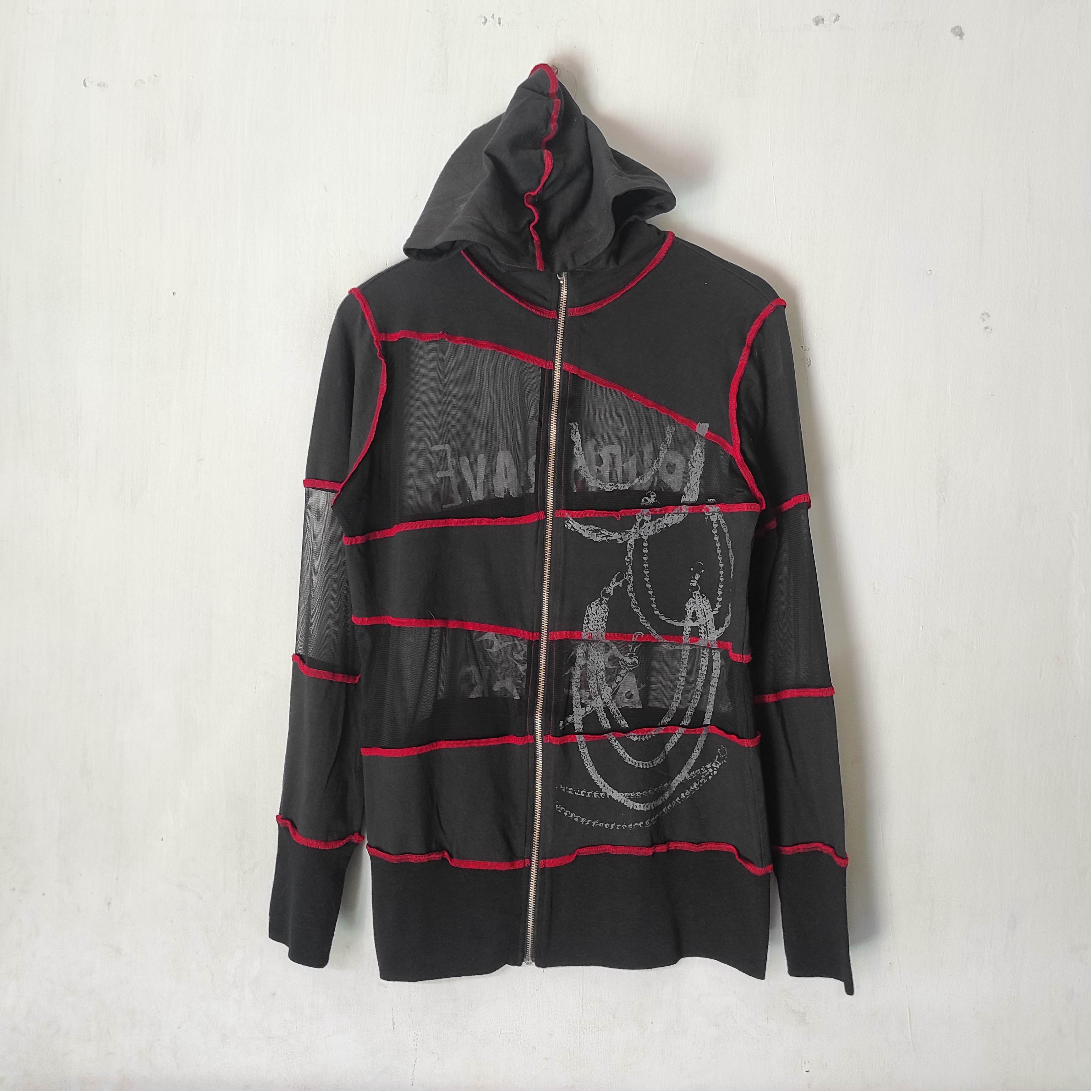 14th Addiction Punk Rave Attack Mesh Hoodie Size US M / EU 48-50 / 2 - 12 Thumbnail
