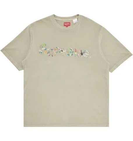 Supreme Supreme Animal Kingdom Short-Sleeve Top 'Dusty Tan' Size US L / EU 52-54 / 3 - 2 Thumbnail