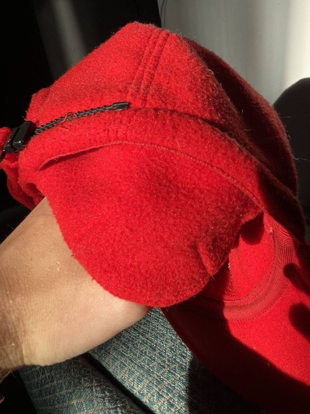 Moncler × Vintage Vintage MONCLER Ski Winter Fleece Cap one size Size ONE SIZE - 6 Thumbnail