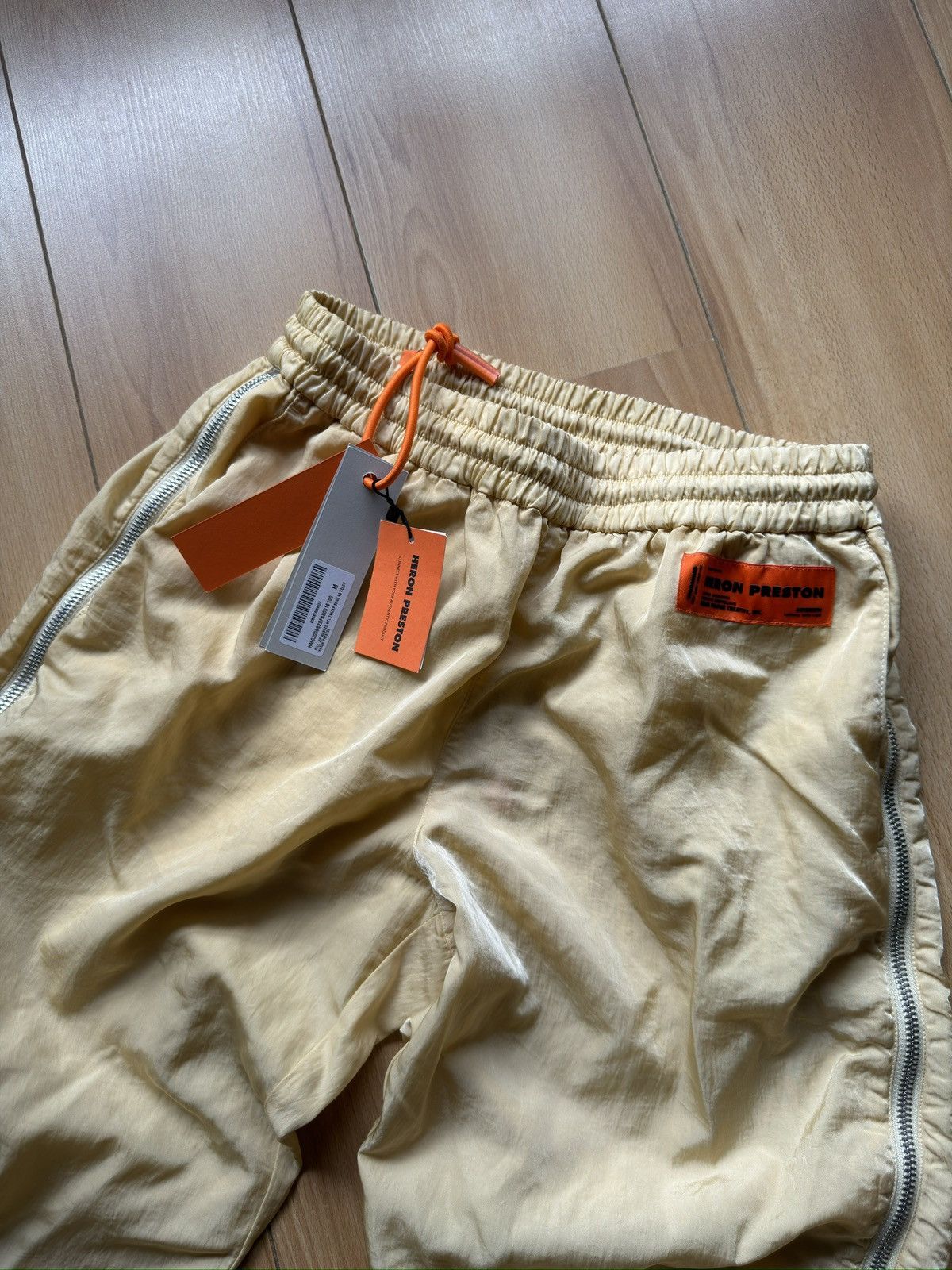 Heron Preston HERON PRESTON new nylon zip pants Size US 33 - 4 Thumbnail