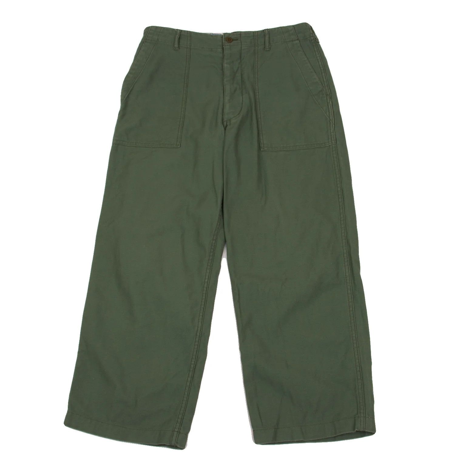 Engineered Garments Double Stitch Military Pants in Green, Size M Size US 34 / EU 50 - 1 Thumbnail