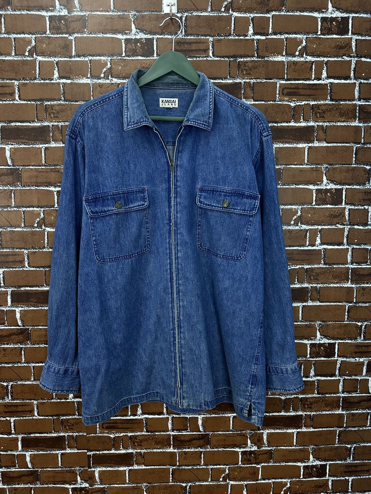 Kansai Jeans Vintage Zipper Jacket Z266