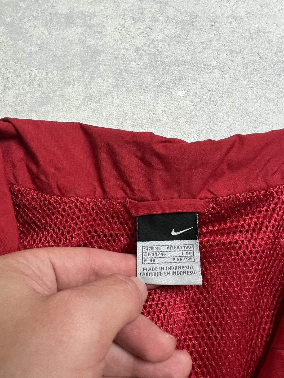Nike 90s Nike Swoosh Vintage Y2K Oversized Windbreaker Jacket Size US XL / EU 56 / 4 - 5 Thumbnail