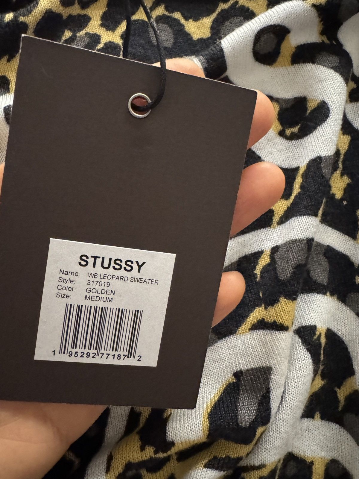 Stussy Stussy wales bonner❤️‍🔥 leopard sweater Size US M / EU 48-50 / 2 - 3 Thumbnail