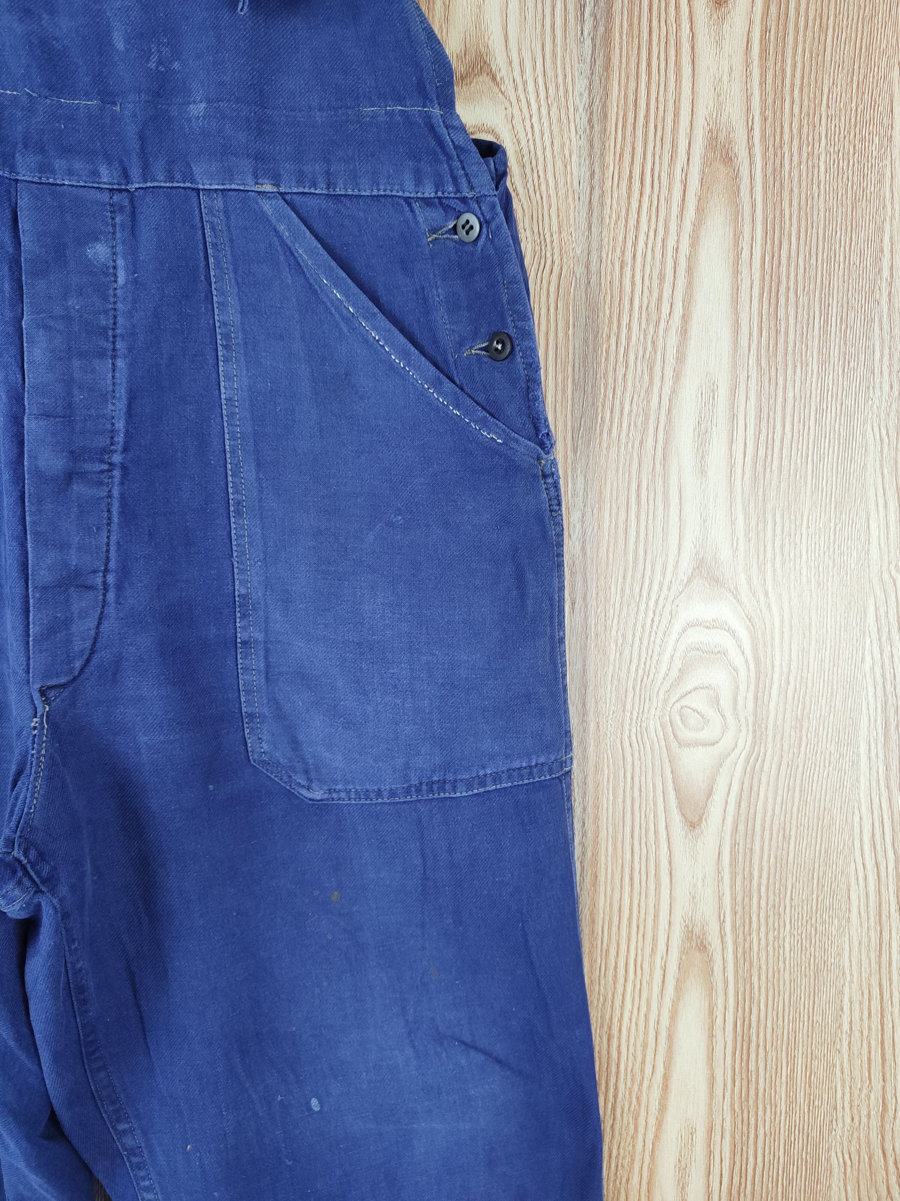 Japanese Brand Japanese Brand Blue Overalls Jumpsuits #S2734 Size US 36 / EU 52 - 11 Thumbnail