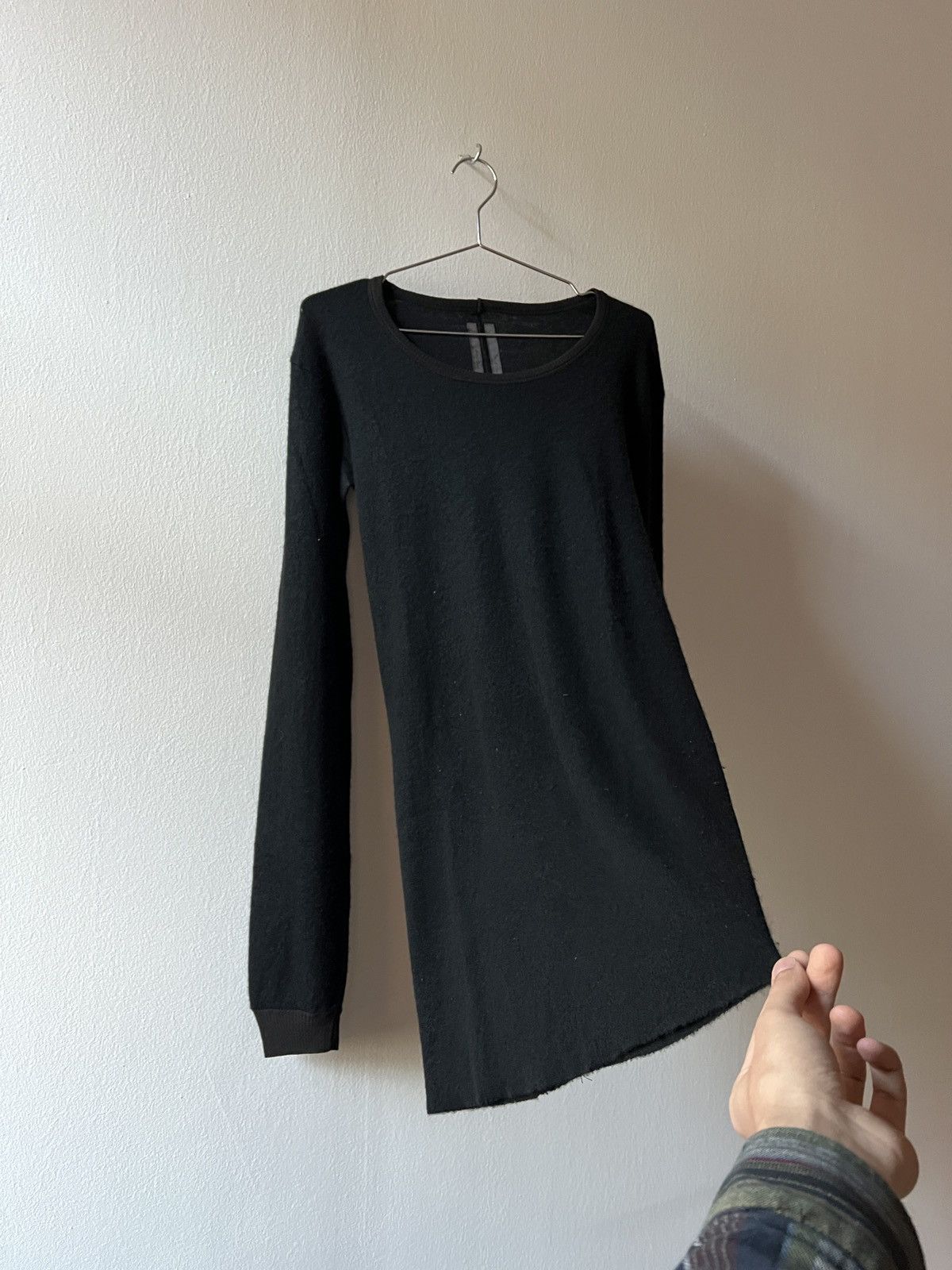 Rick Owens Rick Owens F/W 2009 Crust Longline Knit Sweater Cashmere Size US L / EU 52-54 / 3 - 5 Thumbnail