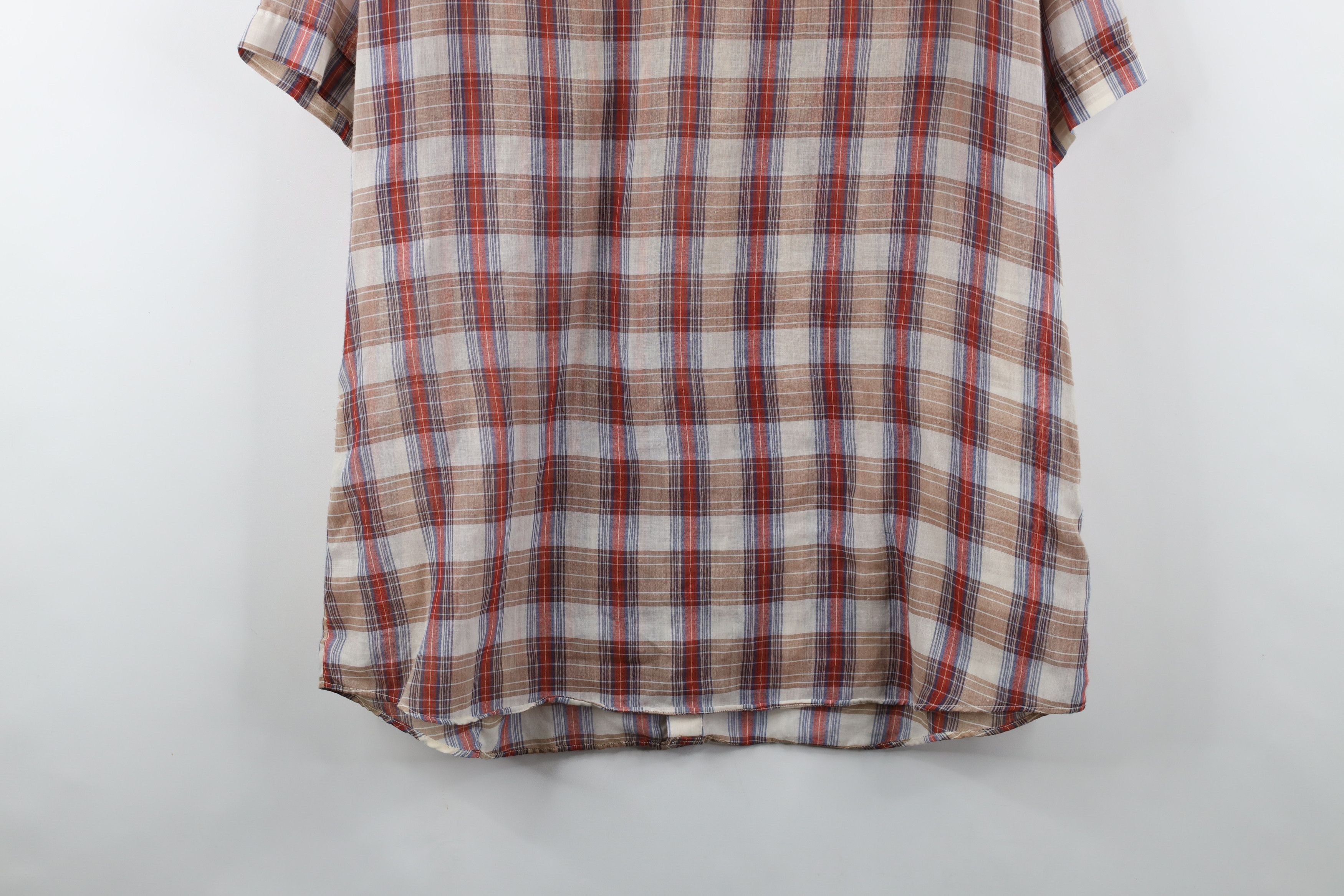 Vintage Vintage 70s Streetwear Thin Western Rodeo Snap Button Shirt Size US L / EU 52-54 / 3 - 14 Thumbnail