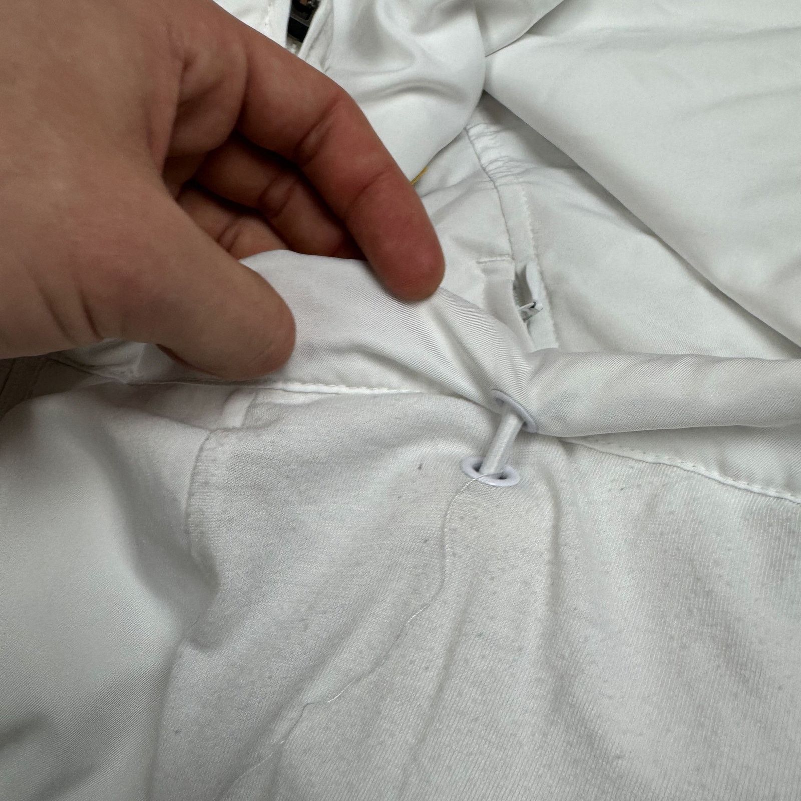 Japanese Brand × Nike × Vintage Nike Womens White Full Zip Pockets Active Sport Jacket Large Size L / US 10 / IT 46 - 9 Thumbnail