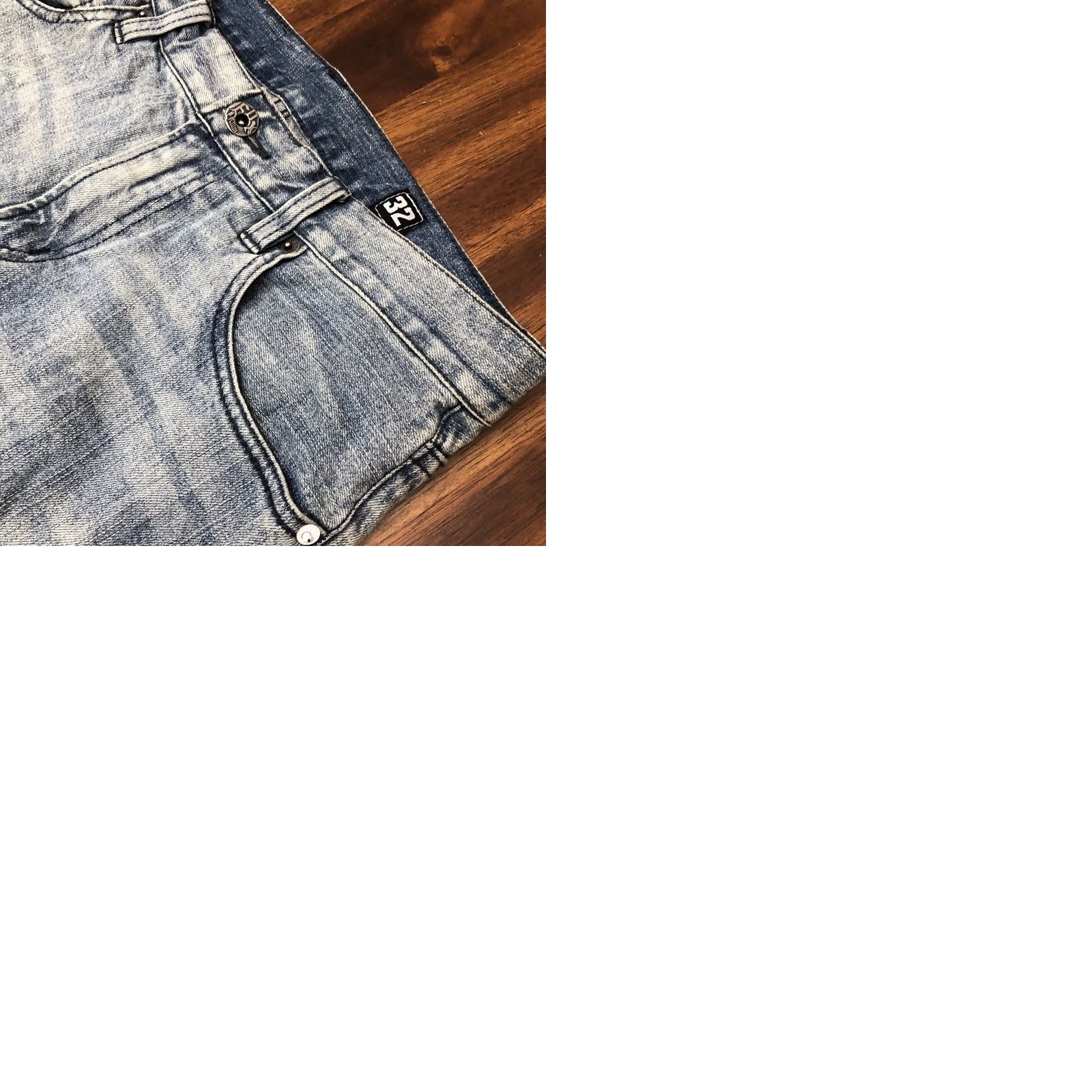 Fox Racing Fox Denim Jeans Regular Straight Leg 30x30 Blue Light Wash Fox Racing Mens Womens Size 30" / US 8 / IT 44 - 9 Thumbnail