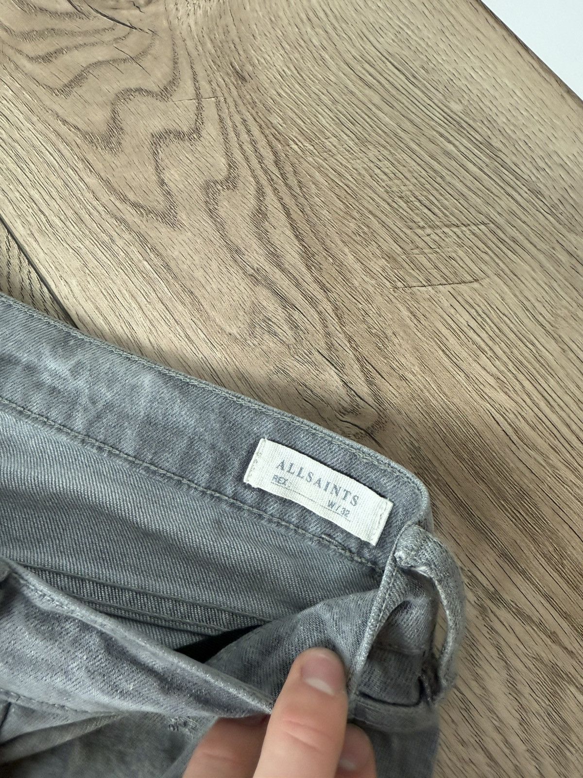 Allsaints Allsaints Jeans Distressed Japanese Style Pants Mens Size US 32 / EU 48 - 7 Thumbnail