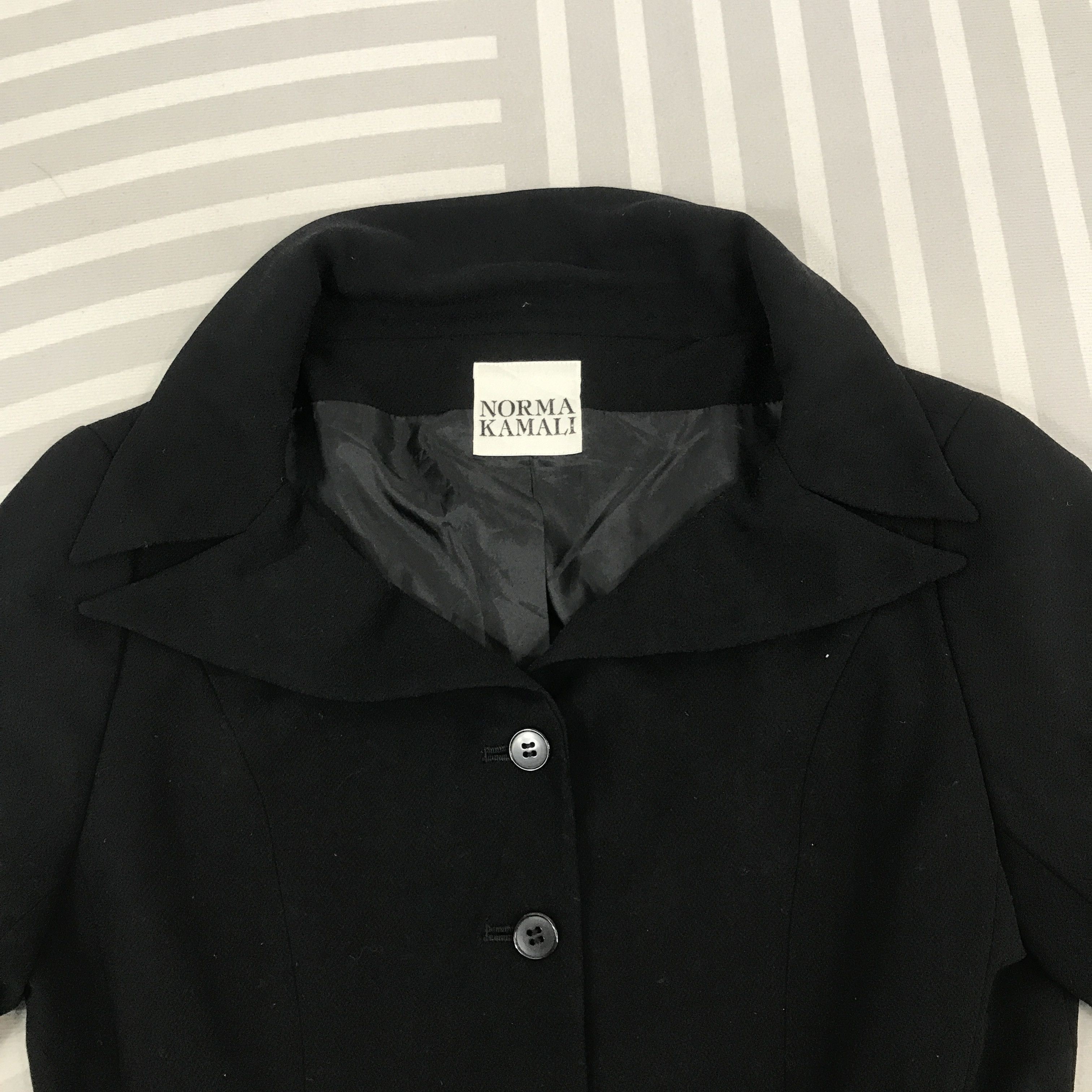 Designer × Japanese Brand × Vintage Vintage Norma Kamali button up blazer coat Jacket Size S / US 4 / IT 40 - 8 Thumbnail