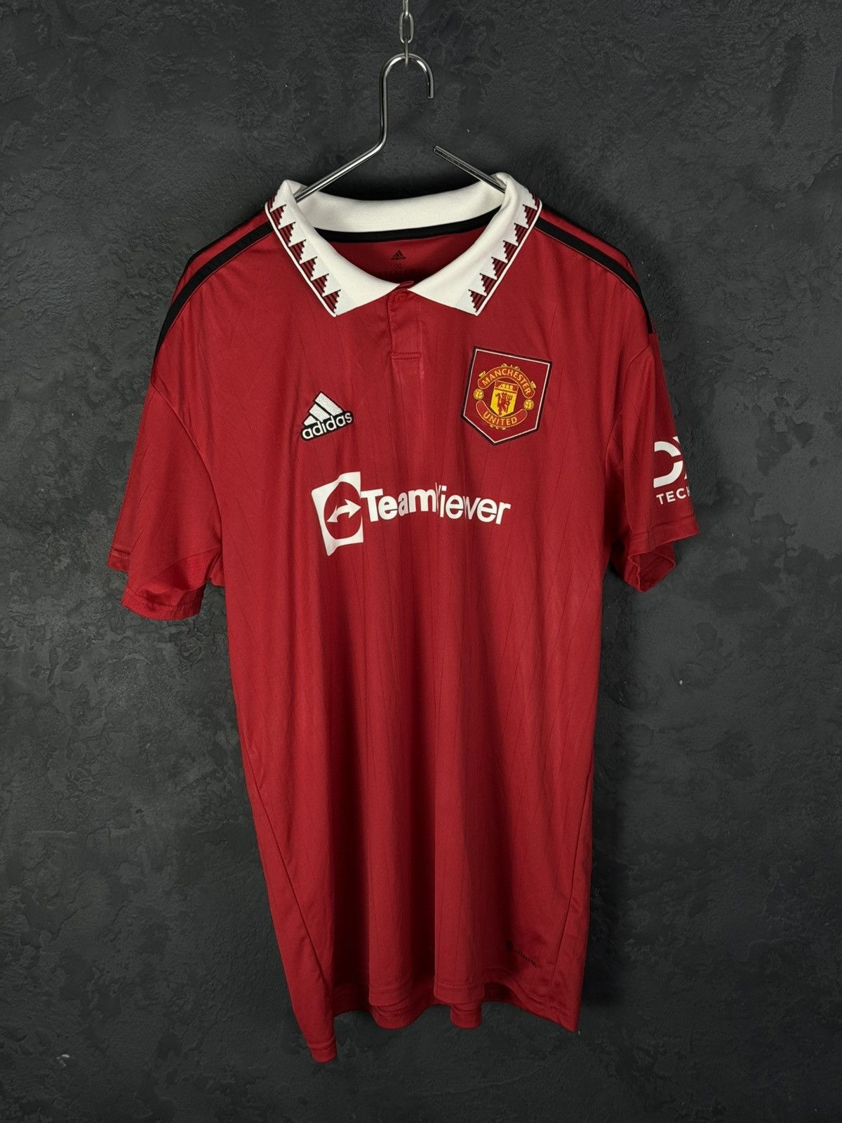Adidas Manchester United Jersey 2022-23 Home Football Soccer Shirt Size US XL / EU 56 / 4 - 4 Thumbnail