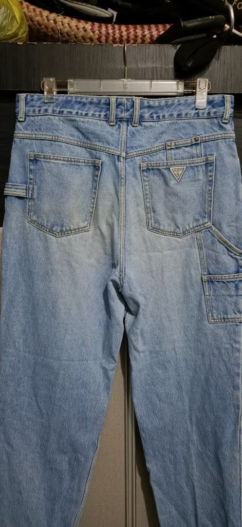 Georges Marciano × Guess × Vintage Vintage guess by georges Marciano carpenter baggy jeans Size US 34 / EU 50 - 4 Thumbnail