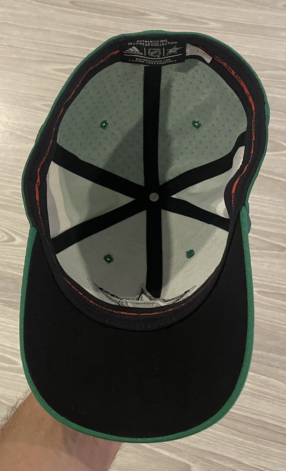 Adidas Adidas NHL Dallas Stars Authentic Green Hat Men’s Size L/XL Size ONE SIZE - 6 Thumbnail
