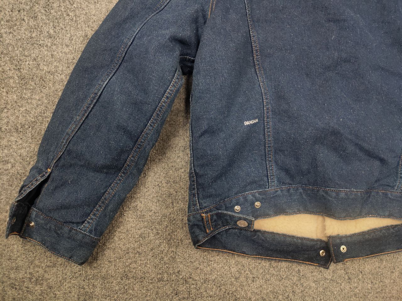 Pangaia Pangaia Design Unisex Hemp Blue Denim Sherpa Lined Jacket Size US S / EU 44-46 / 1 - 12 Thumbnail
