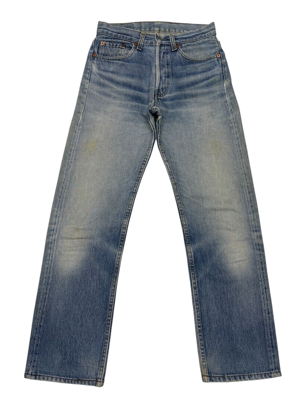 Levi's Vintage Levis 501 Made in USA button 555 Denim Jeans Size US 28 / EU 44 - 7 Thumbnail