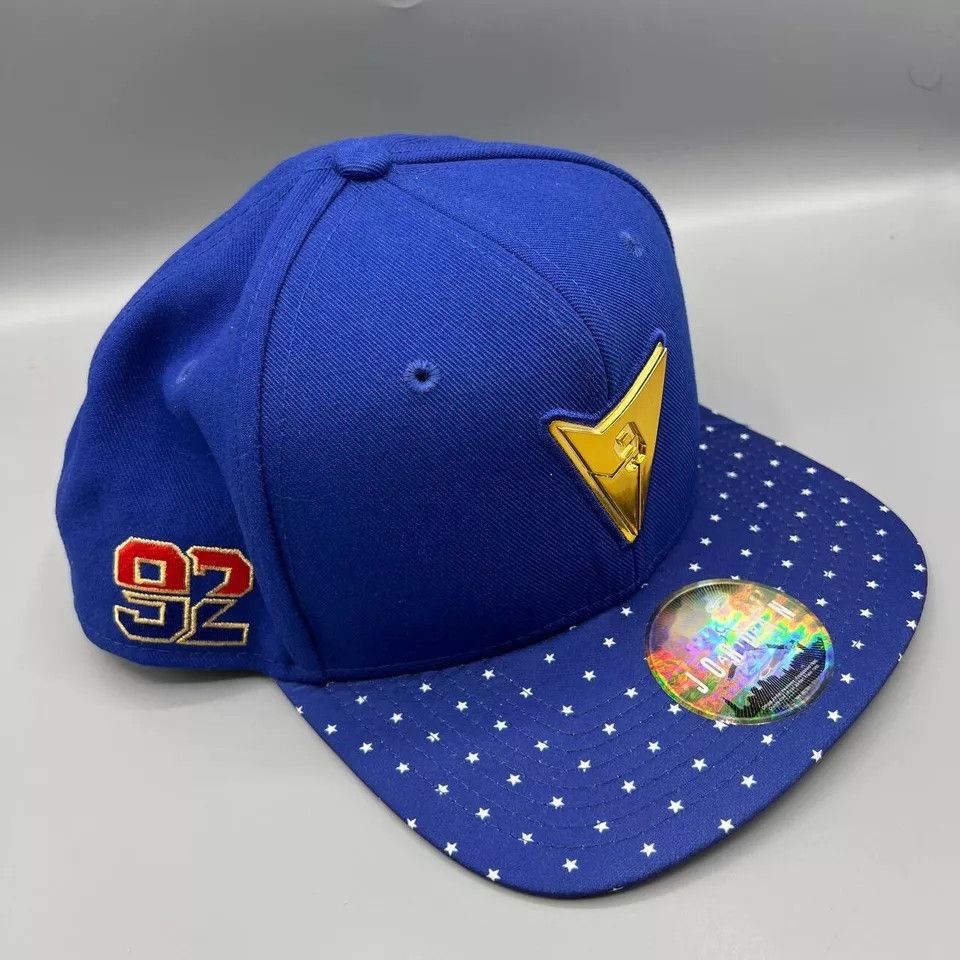 Jordan Brand Air Jordan Hat Men Blue Jumpman Snap Back Cap Size ONE SIZE - 3 Thumbnail