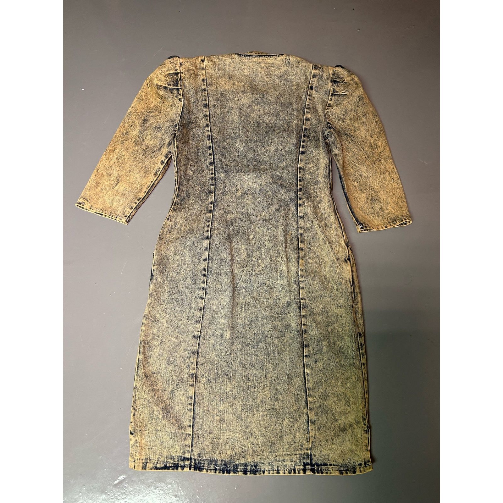Vintage Extra Blues Vintage Denim Dress Size 5 Size S / US 4 / IT 40 - 3 Thumbnail