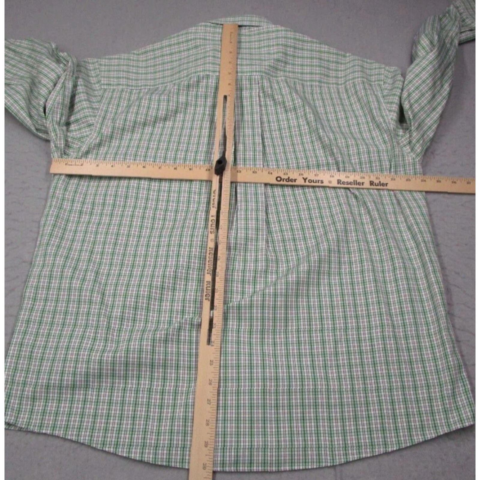 Enro VINTAGE ENRO Men's Green Plaid Button-Up Shirt Size US L / EU 52-54 / 3 - 4 Thumbnail
