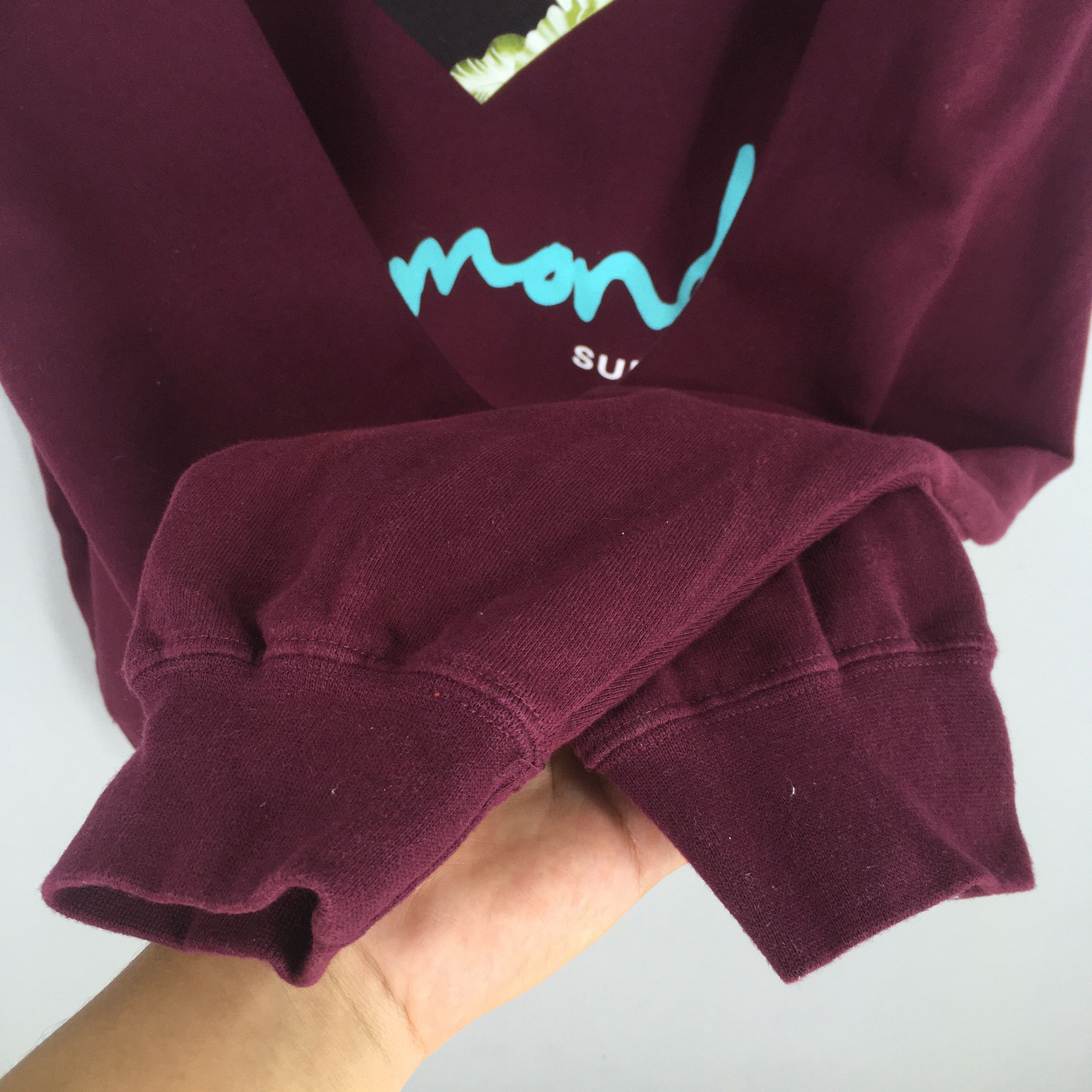 Diamond Supply Co. Vintage Y2K Diamond Supply Co Maroon Sweater Large Size US L / EU 52-54 / 3 - 4 Thumbnail