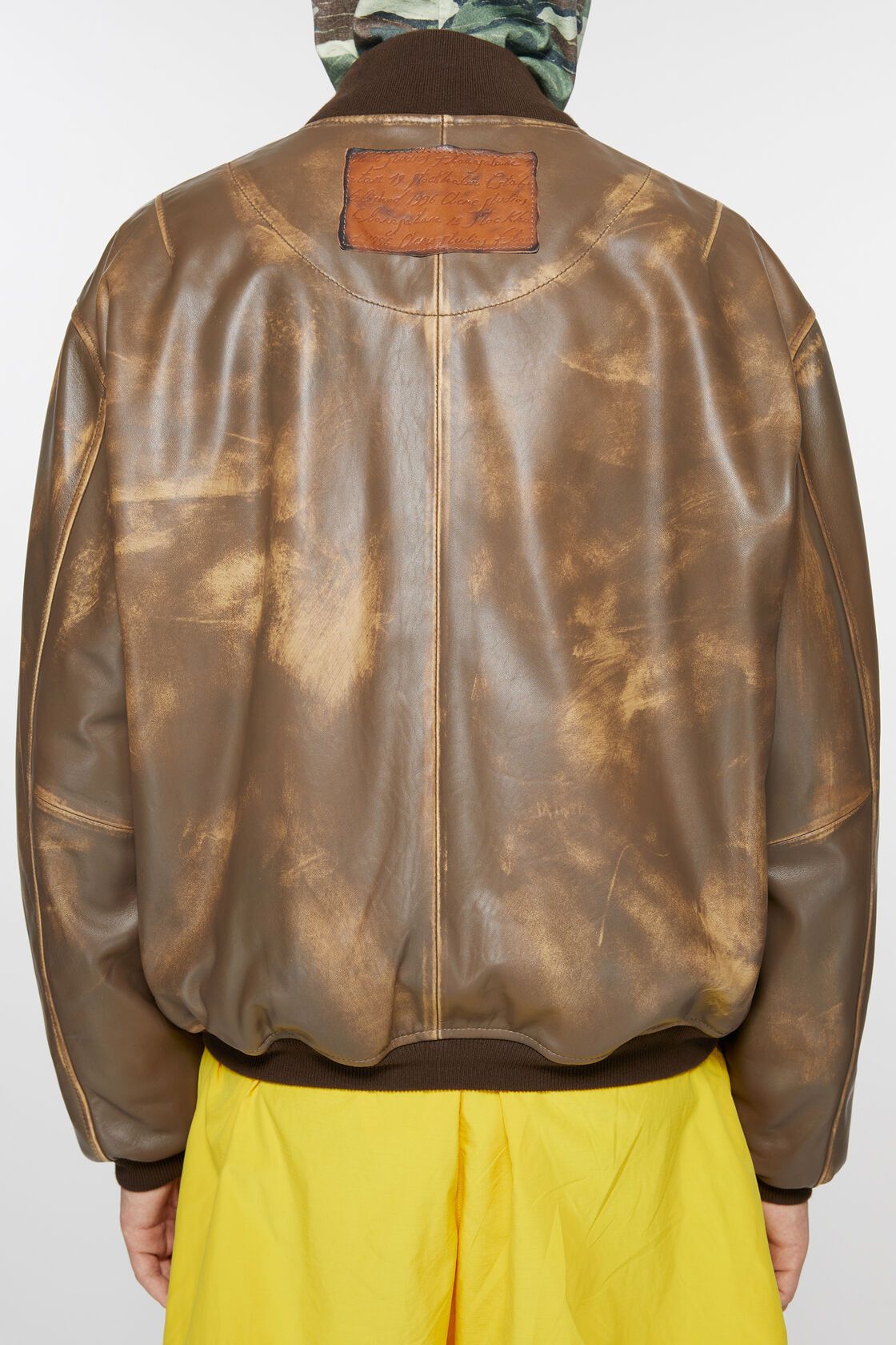 Acne Studios o1s1v1n0724 Leather Jacket in Multicolor Size US M / EU 48-50 / 2 - 4 Thumbnail