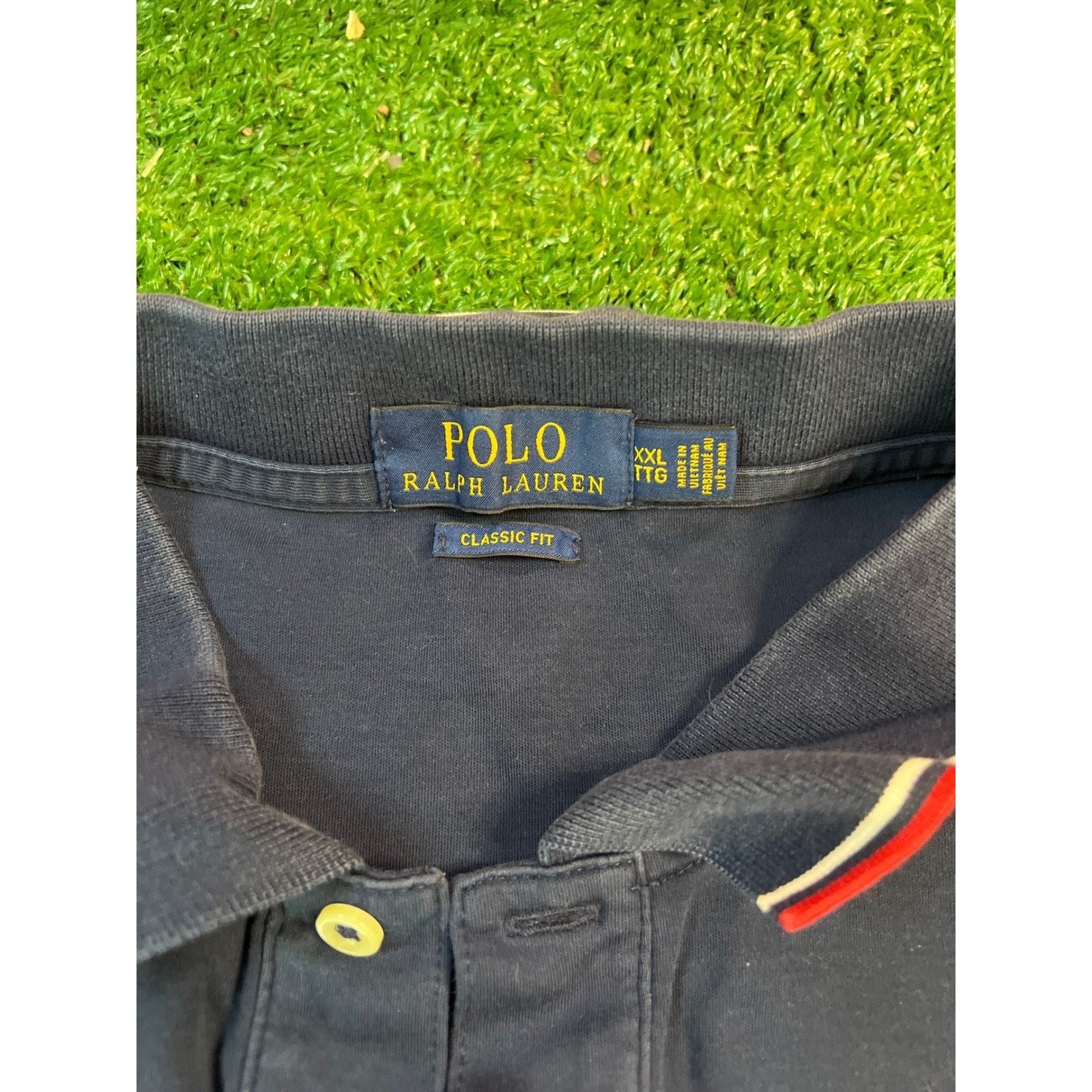 Polo Ralph Lauren Polo Ralph Lauren Men's Blue Polo Shirt Classic Size XXL Size US XXL / EU 58 / 5 - 3 Thumbnail