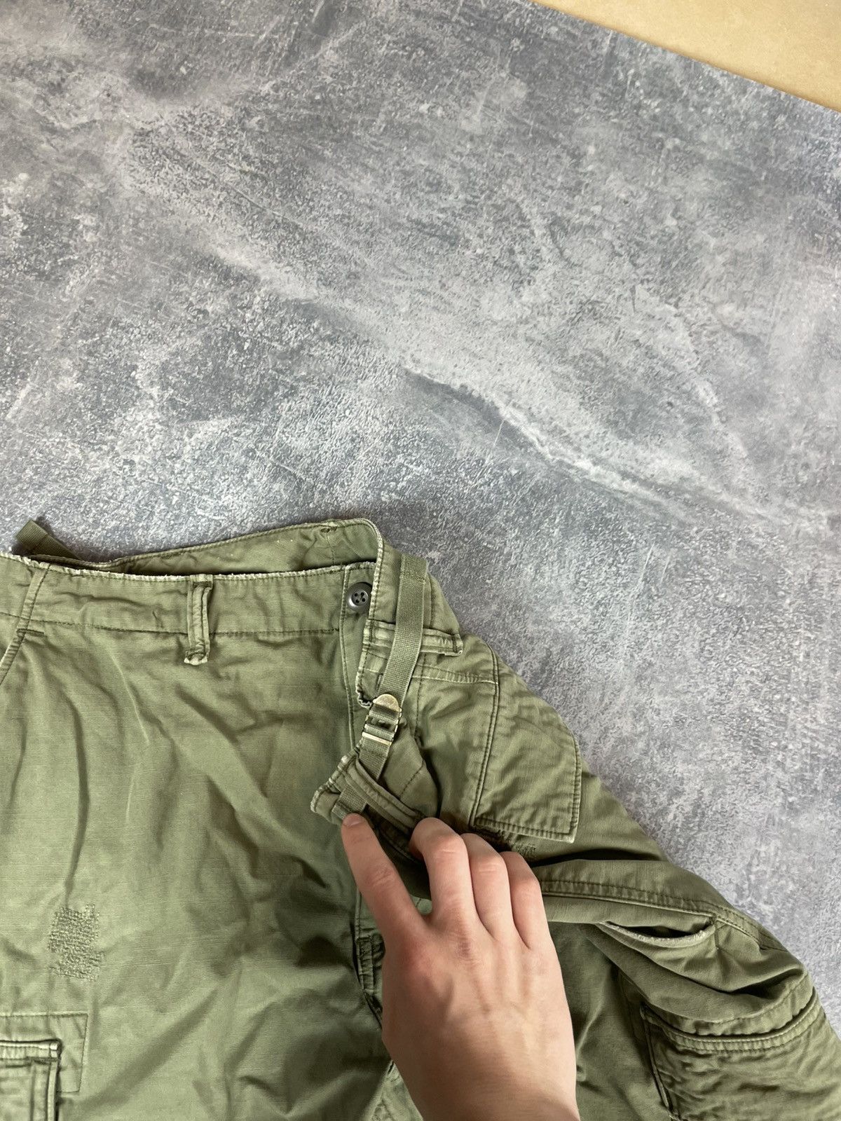 Polo Ralph Lauren Polo Ralph Lauren military relaxed fit cargo canvas pants Size US 32 / EU 48 - 3 Thumbnail