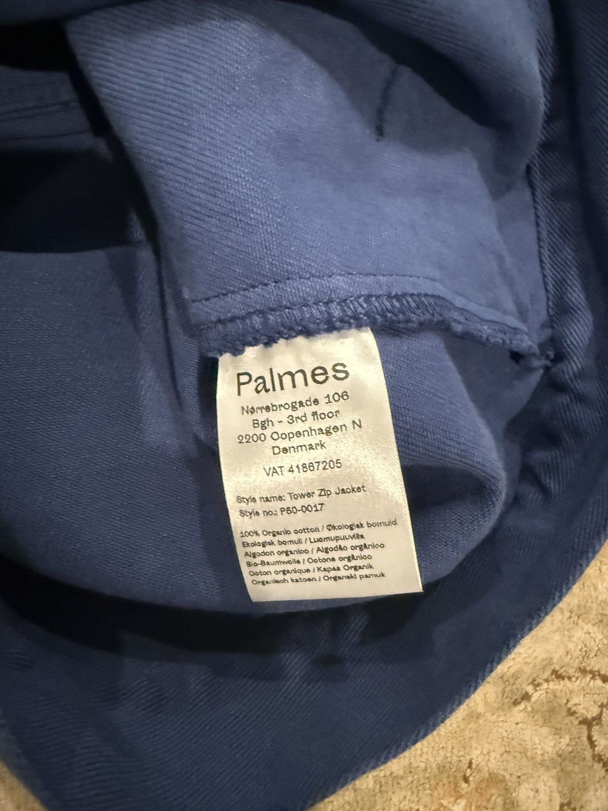 Palmes Palmes Zip Jacket XL Size US XL / EU 56 / 4 - 3 Thumbnail