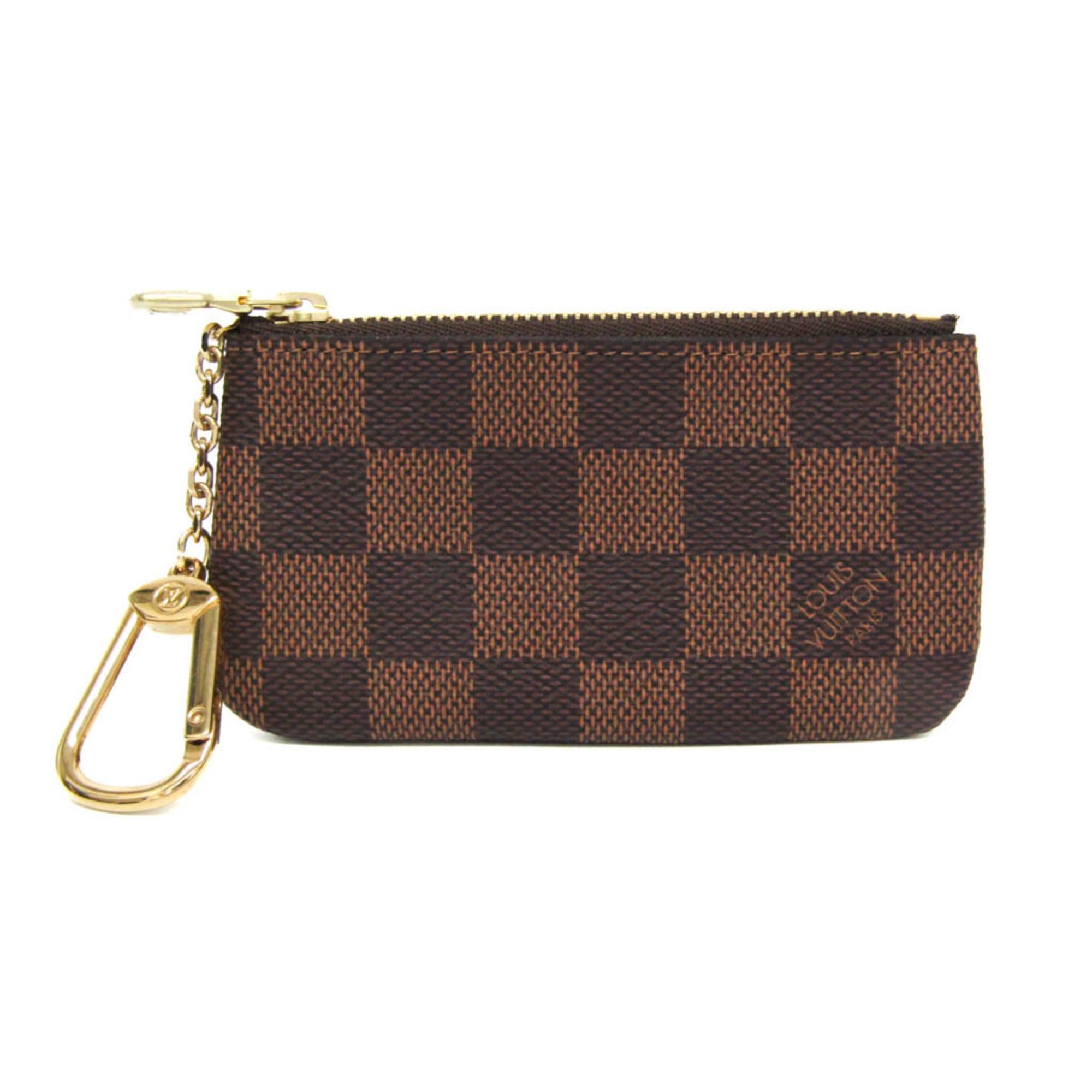 Louis Vuitton Louis Vuitton Damier Pochette Kure N62658 Men,Women Damier Canvas Coin Purse/coin Case Ebene Size ONE SIZE - 1 Thumbnail