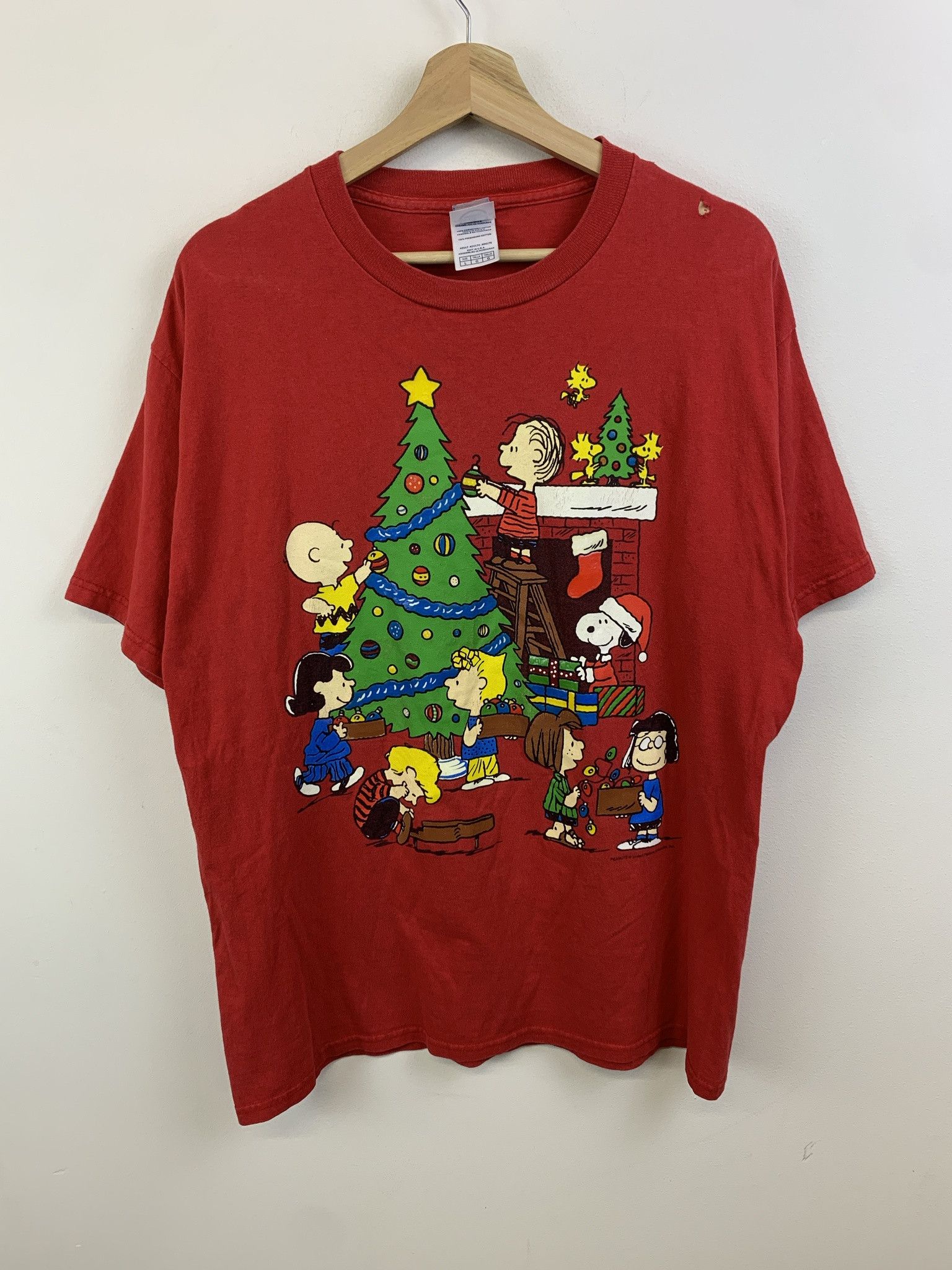 Disney Vintage Charlie Brown Christmas Tee Shirt Size L Size US L / EU 52-54 / 3 - 1 Thumbnail