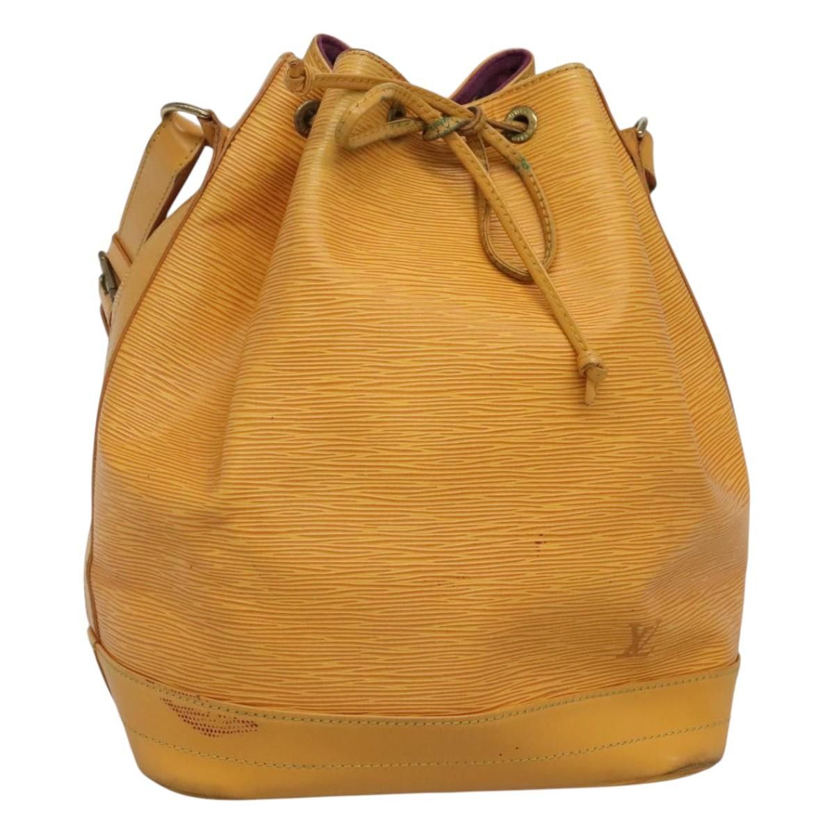 LOUIS VUITTON Epi Noe Shoulder Bag Tassili Yellow M44009