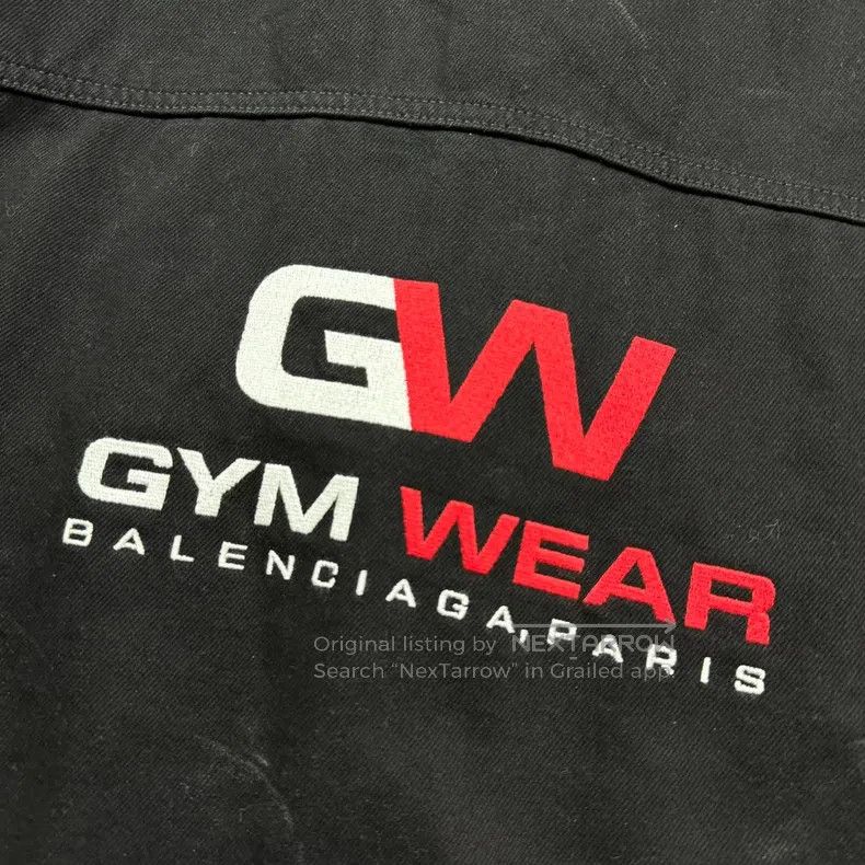 Balenciaga Balenciaga GW Denim Jacket - Black Size US S / EU 44-46 / 1 - 5 Thumbnail