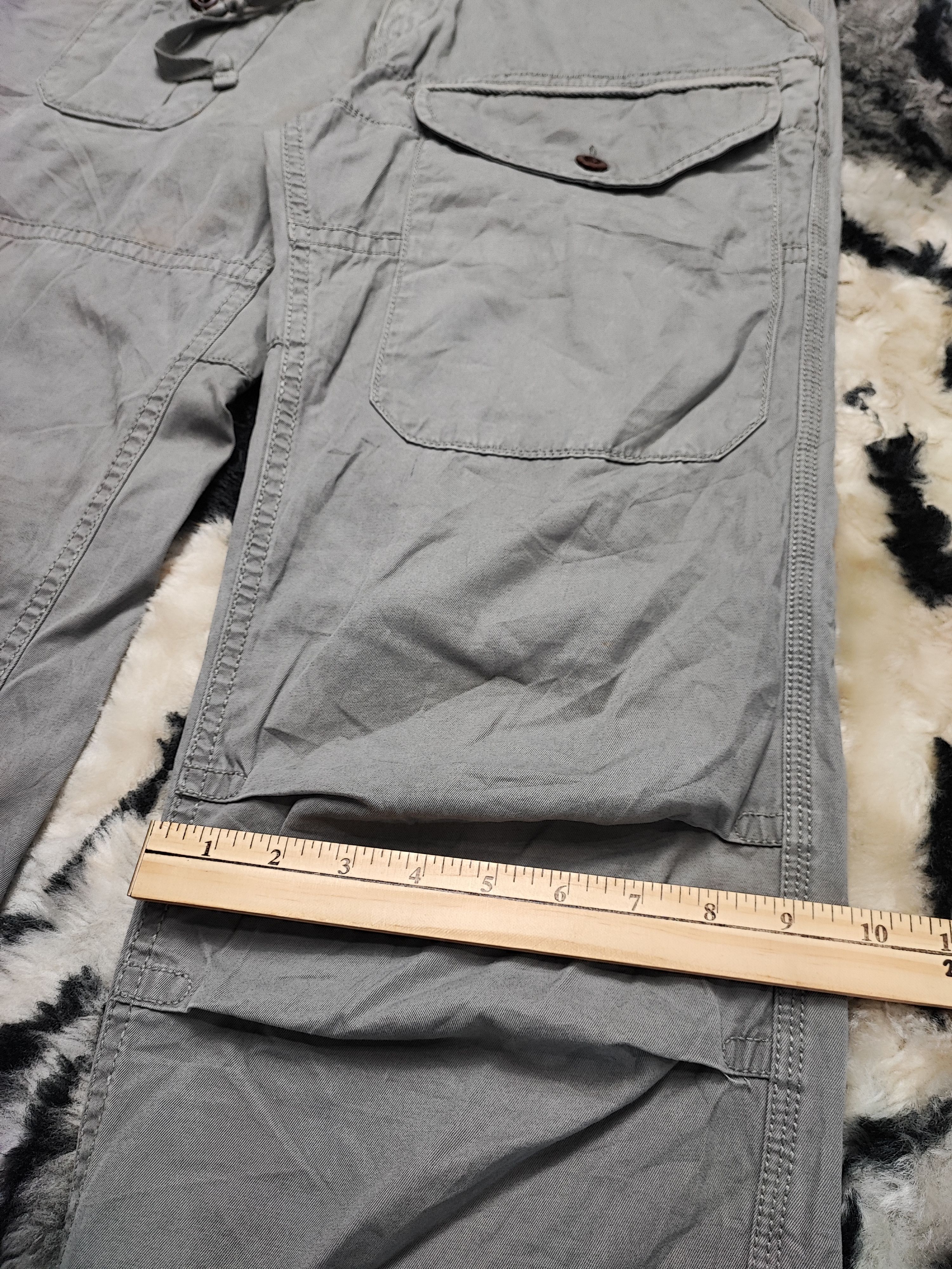 Polo Ralph Lauren 🔥DOPE Iconic Combat Multipocket Tactical Parachute Pants Size US 33 - 10 Thumbnail