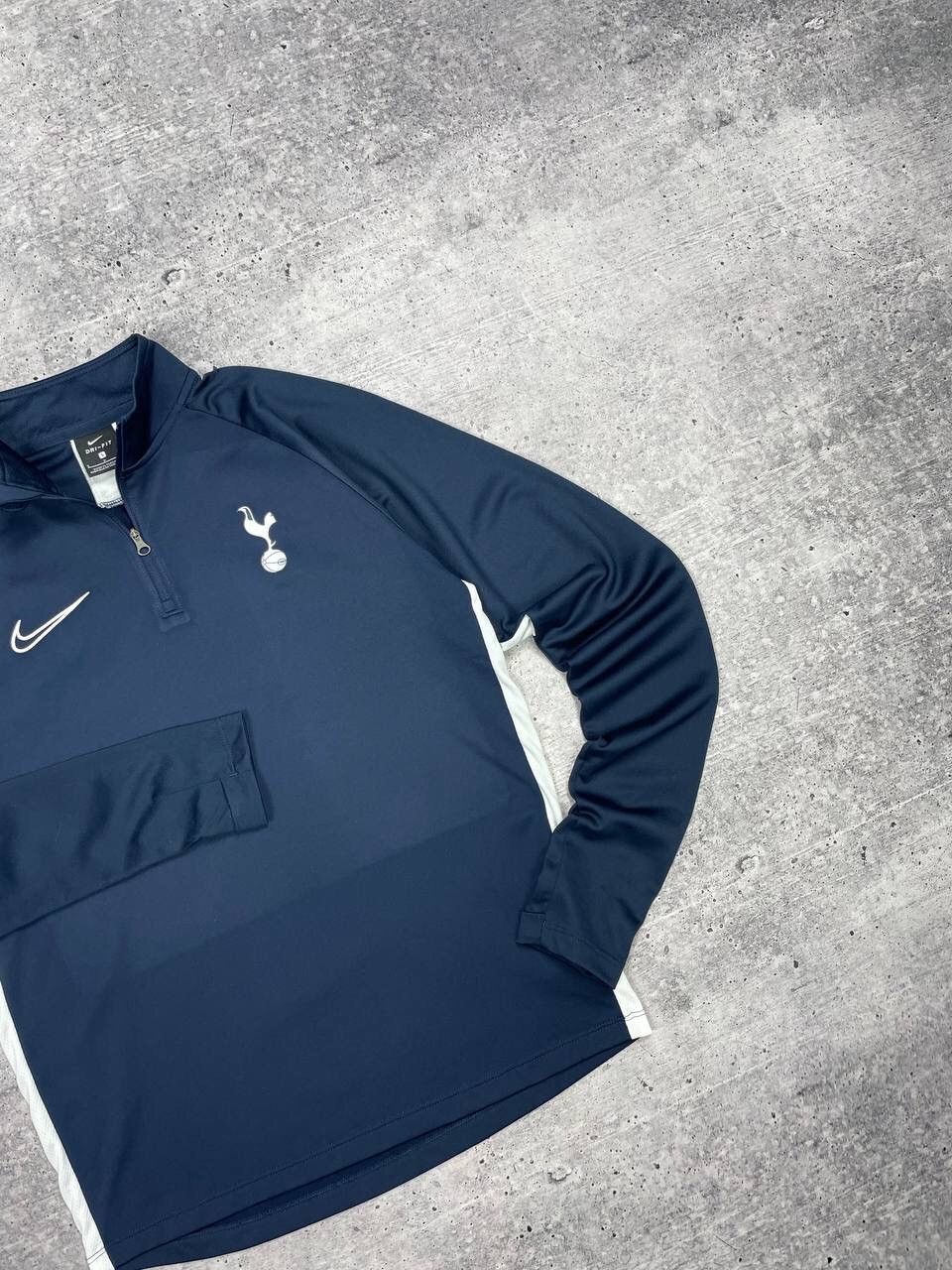Nike × Vintage Vintage Nike Tottenham Y2K Style Training Zip Sweatshirt Size US S / EU 44-46 / 1 - 2 Thumbnail