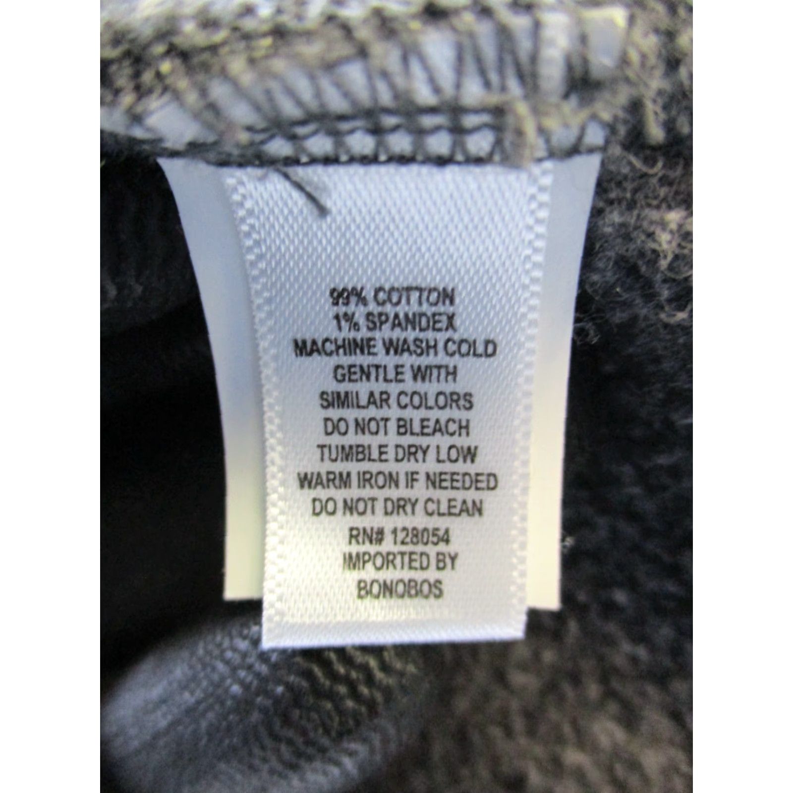 Bonobos VINTAGE Bonobos Sweater Mens Small Gray Cotton Quarter Zip Pullover Mock Neck Knit 90s Mens Size US S / EU 44-46 / 1 - 4 Thumbnail