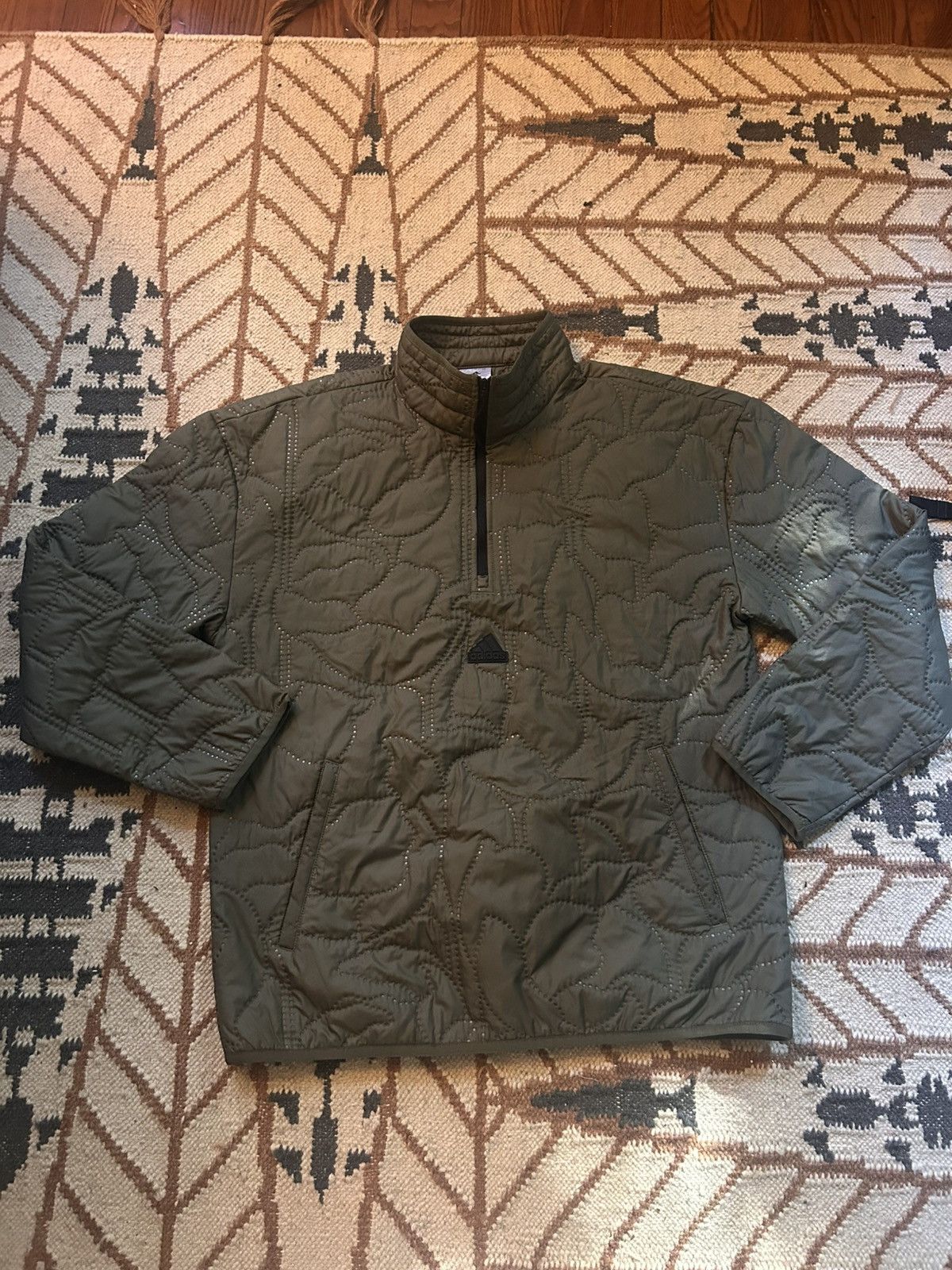 Adidas Adidas City Escape Cover-Up Sweatshirt Olive Green Size US S / EU 44-46 / 1 - 1 Thumbnail
