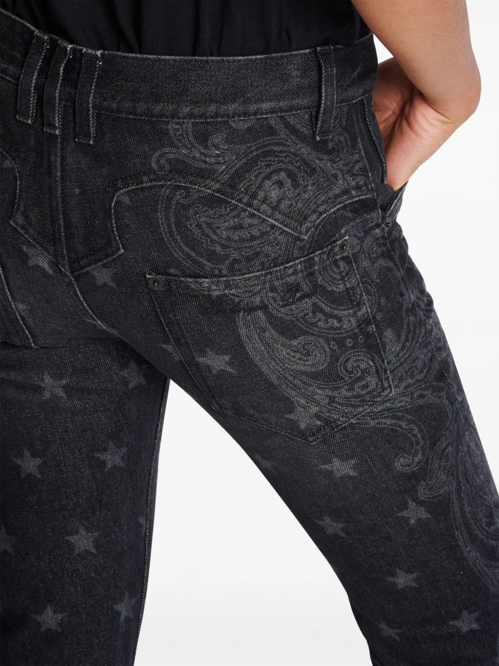 Balmain o1y0625 Denim Pant in Black Size 32" / US 10 / IT 46 - 5 Thumbnail