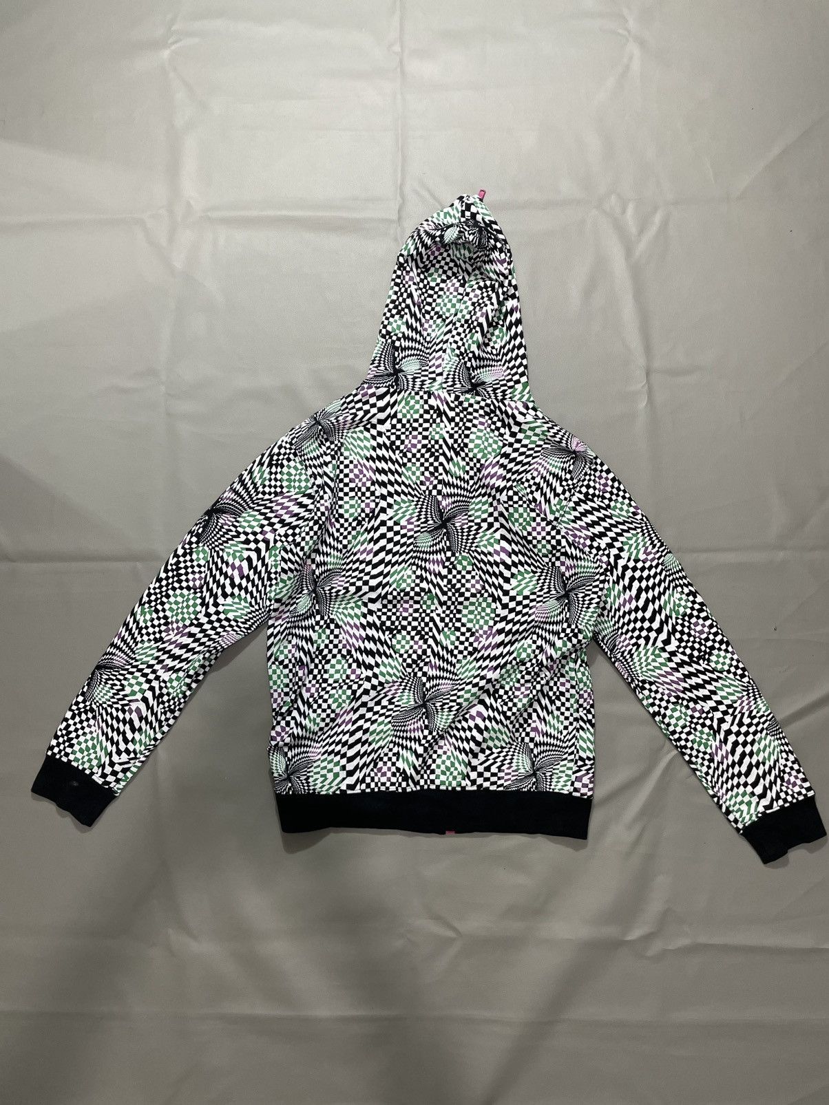Hysteric Glamour Japanese Psychedelic Checked Hoodie Mask cyber Size US L / EU 52-54 / 3 - 9 Thumbnail