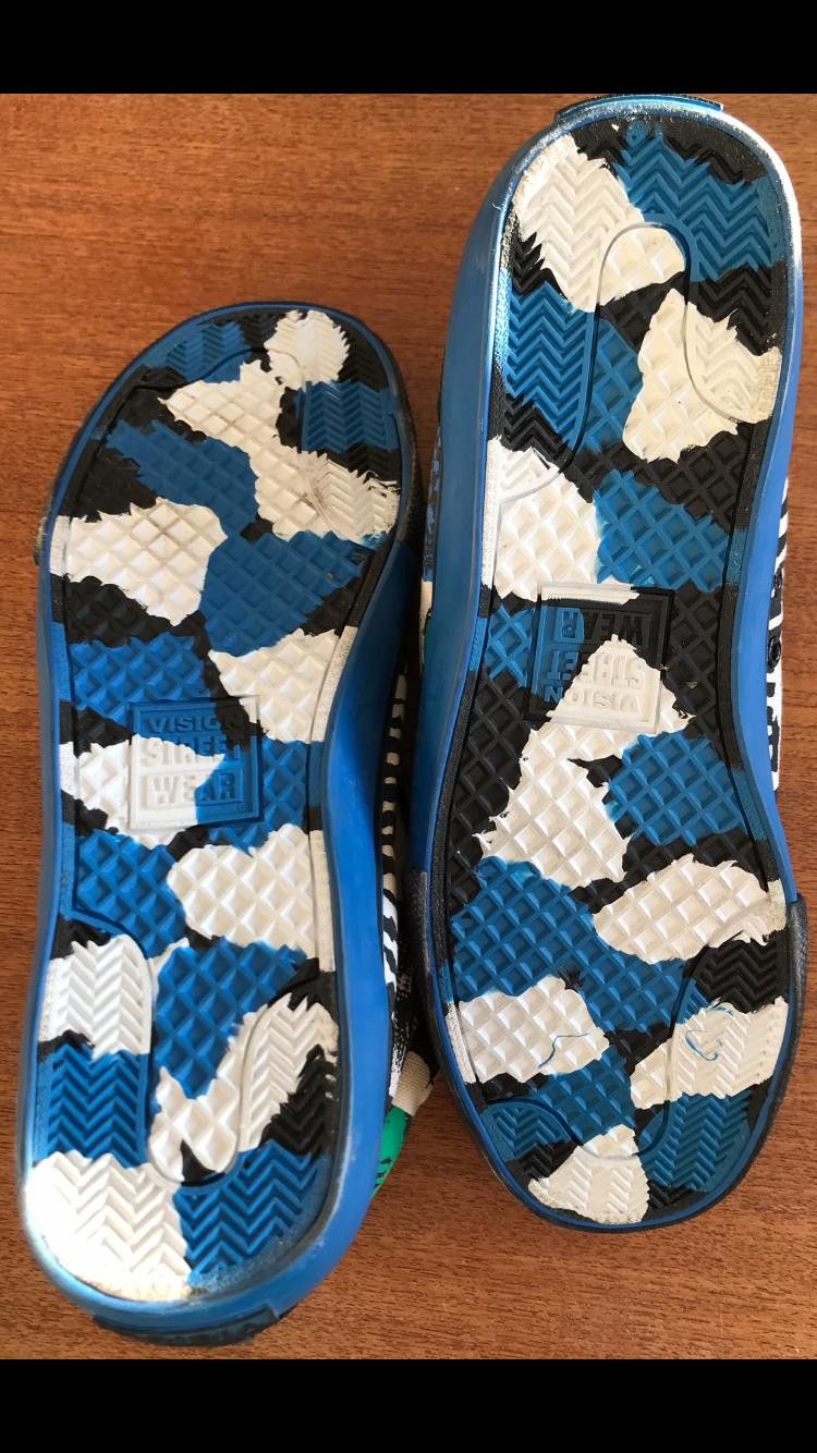 Vision Streetwear Vision Street Wear * Rare * NOS *Sk8 Old Skool * Hi-Topss ! Size US 9 / EU 42 - 8 Thumbnail