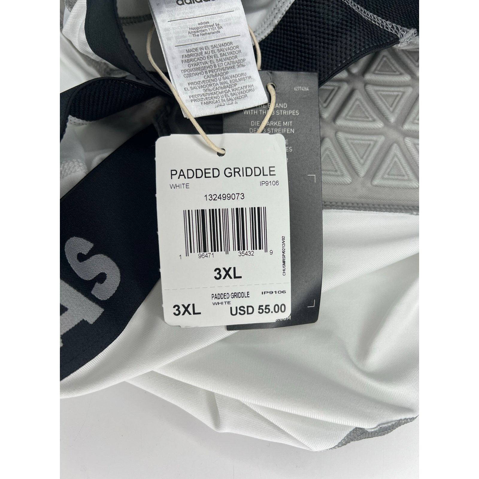 Adidas Adidas Aeroready Padded Griddle Football Compression Shorts Size US 40 / EU 56 - 9 Thumbnail