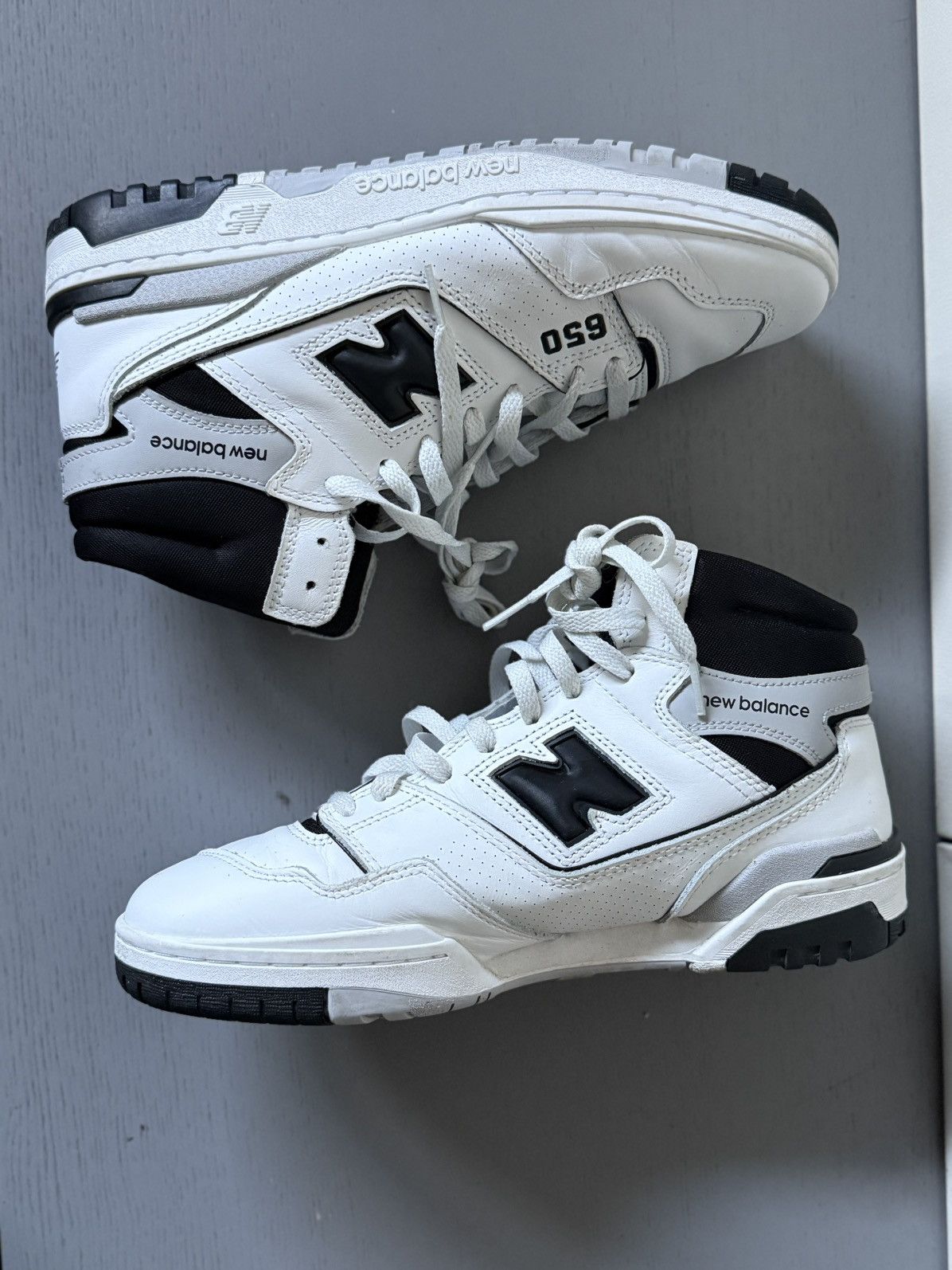 New Balance New balance 650R 'White Black' *no box* Size US 10 / EU 43 - 3 Thumbnail