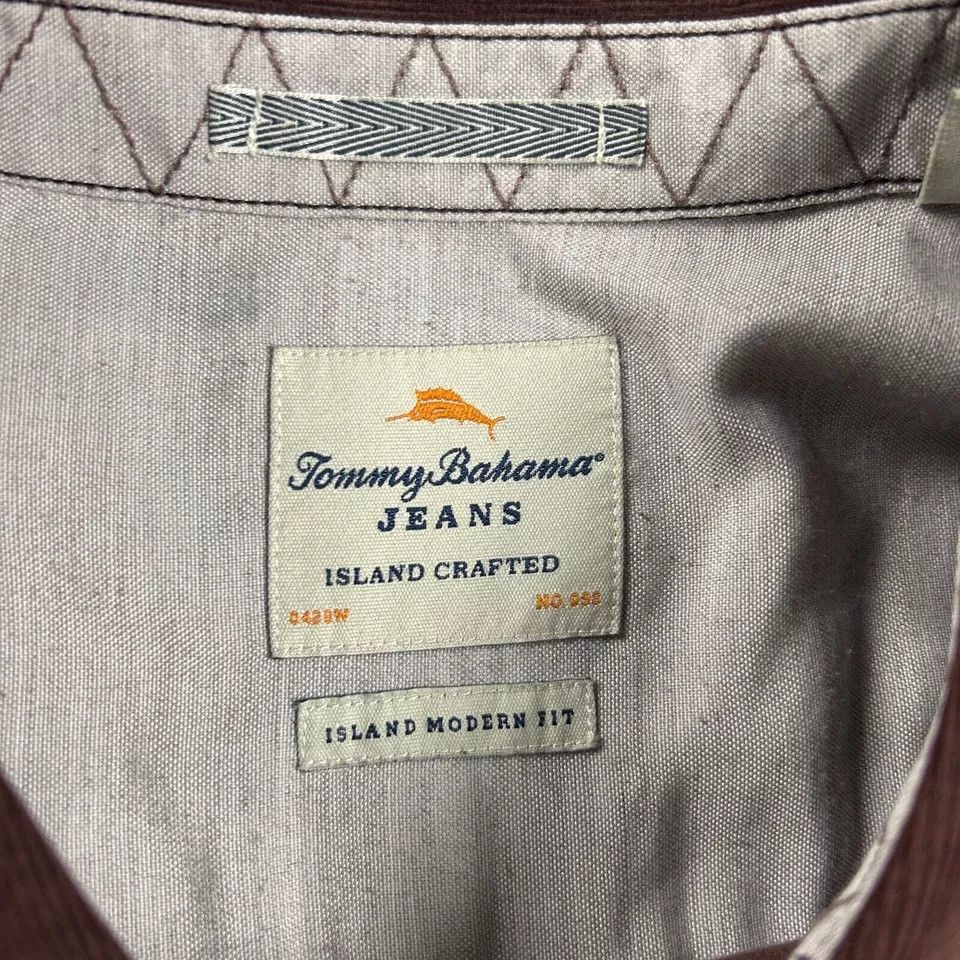 Tommy Bahama Tommy Bahama Shirt Mens XXL Button Up Island Modern Fit Size US XXL / EU 58 / 5 - 3 Thumbnail