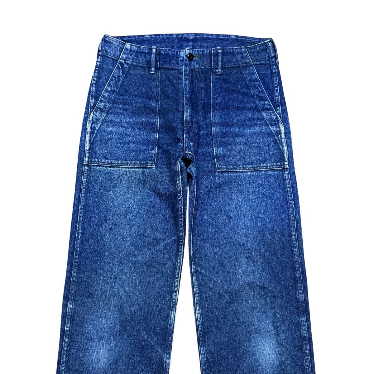Danton Vintage Danton Denim Fatigue Pants Size US 29 - 4 Thumbnail