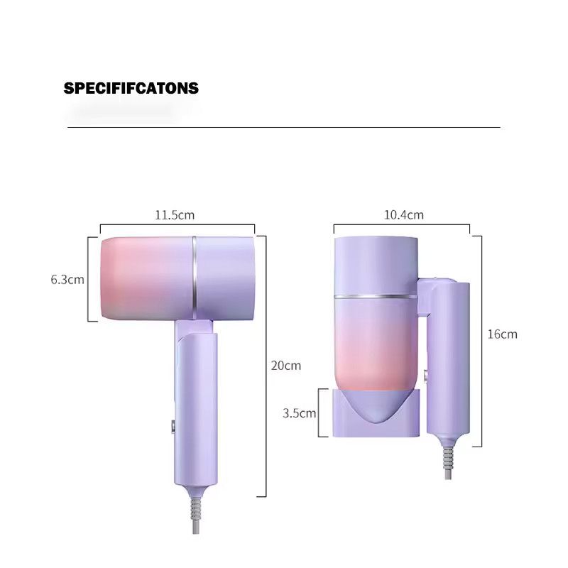 Other MIni Folding Hairdryer 750W with Carrying Drier 220V-240V Size ONE SIZE - 5 Thumbnail