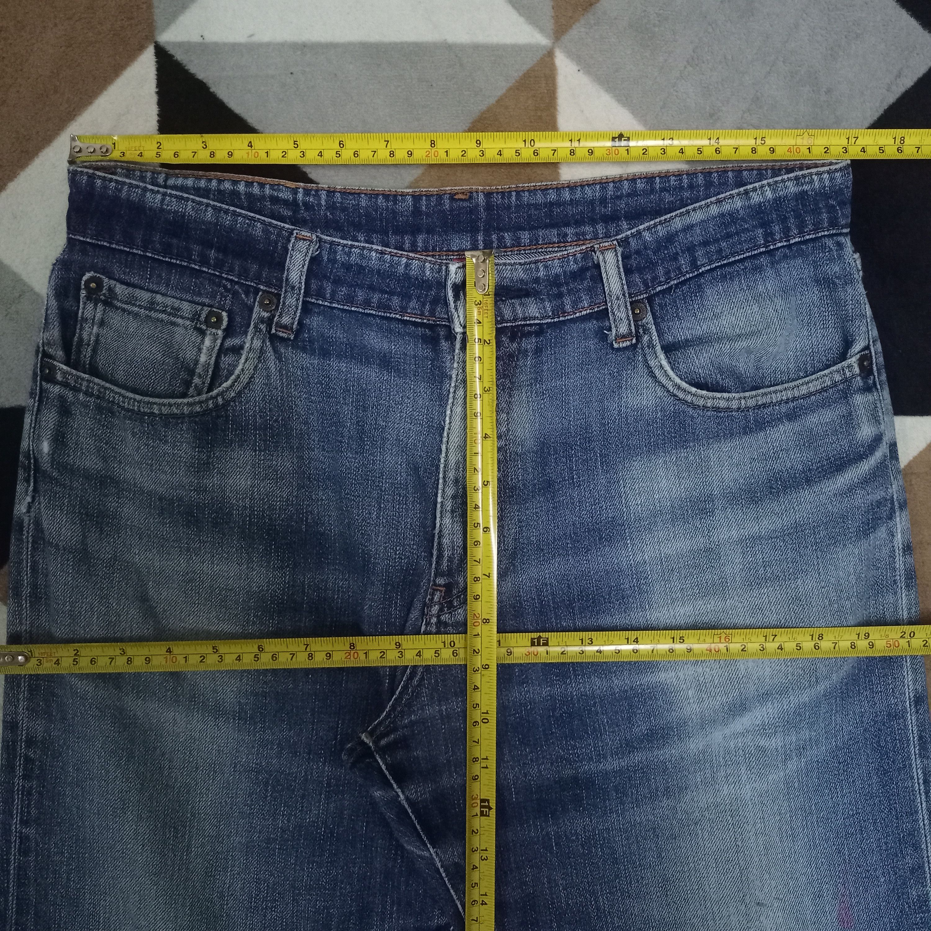 Japanese Brand × Uniqlo S003 Vintage Japanese Uniqlo Distressed Baggy Jeans Size US 34 / EU 50 - 8 Thumbnail