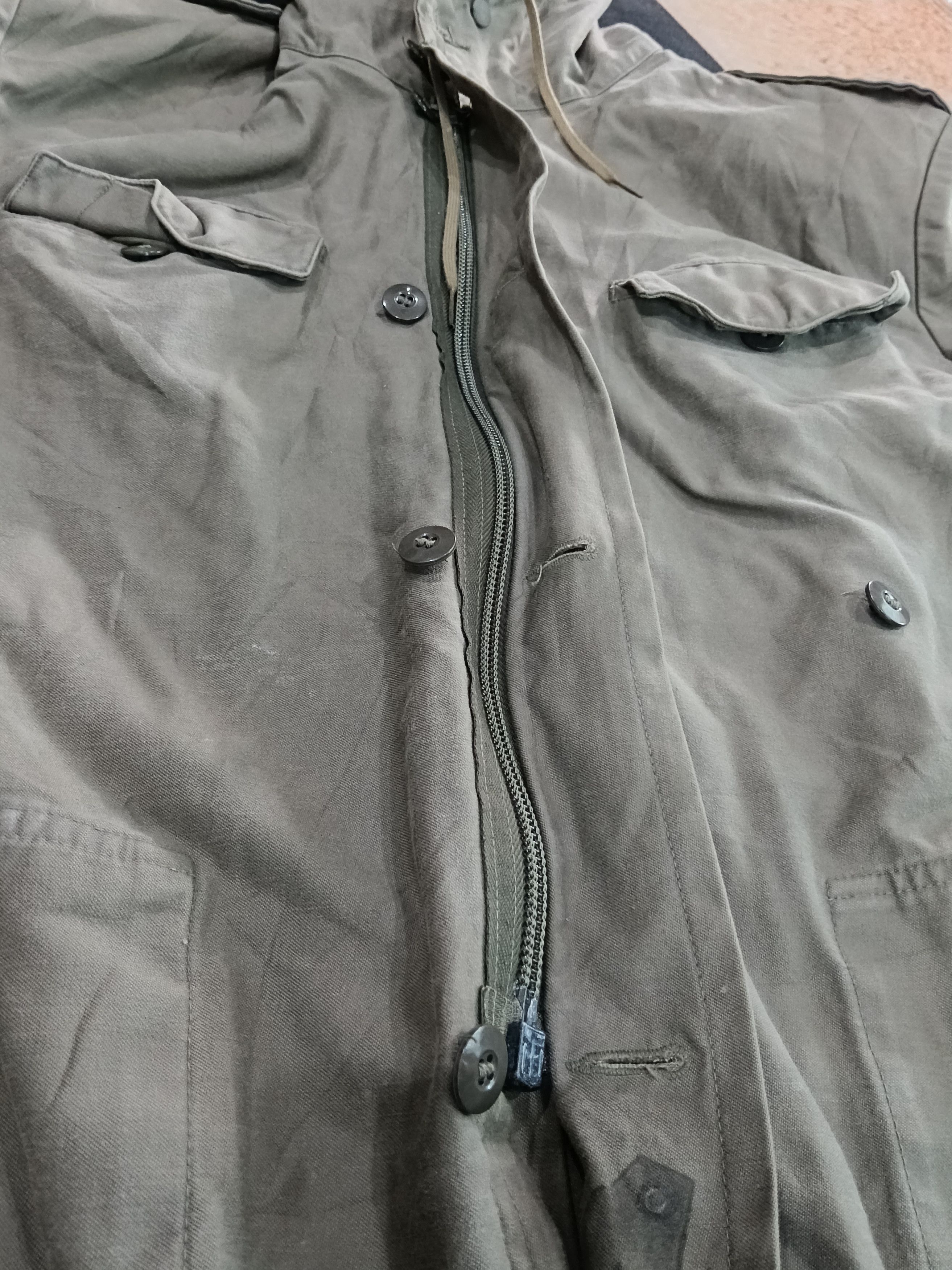 Vintage Vintage 1985 German Military Field Parka Size US L / EU 52-54 / 3 - 3 Thumbnail