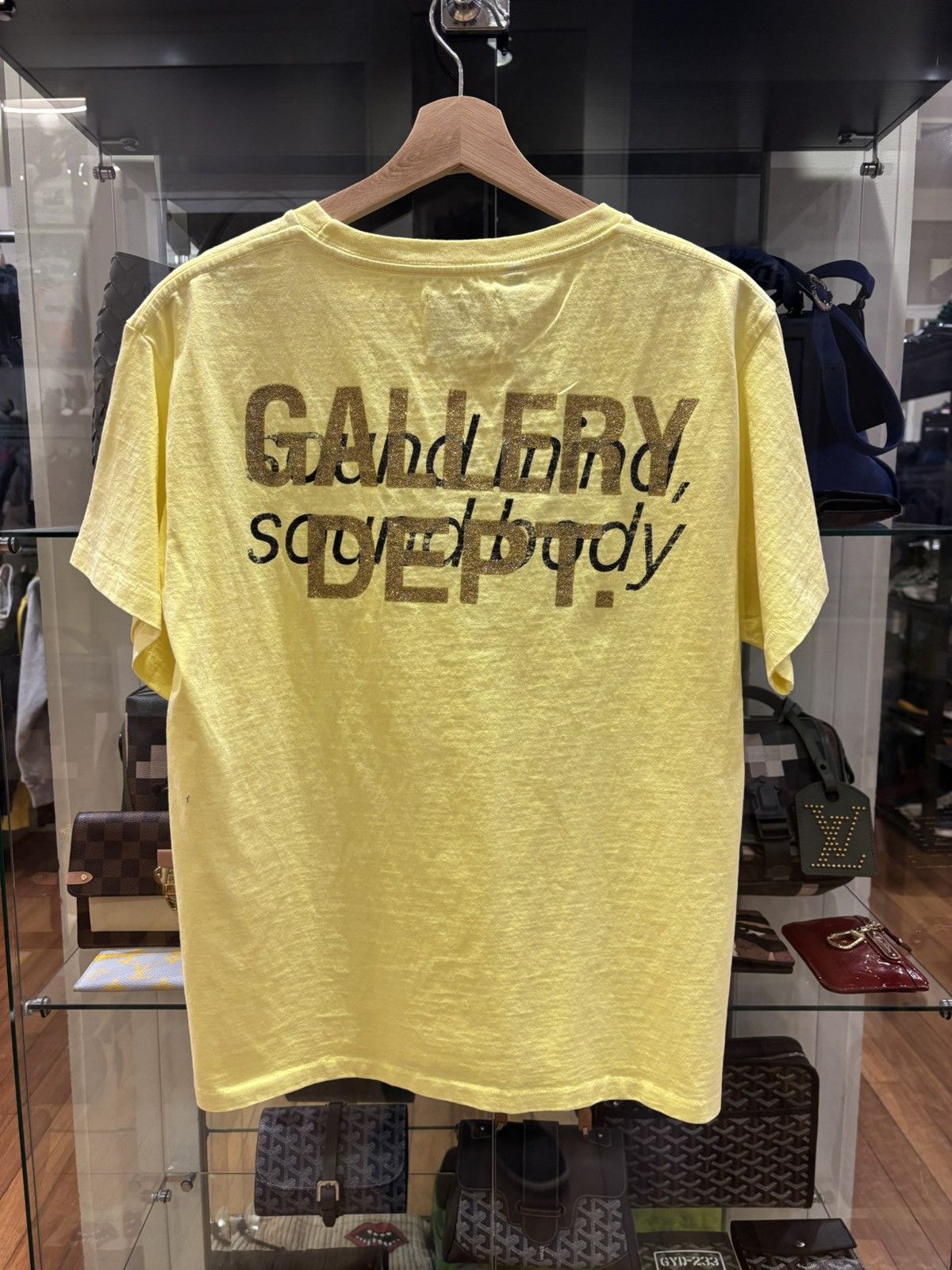 Gallery Dept. Gallery Dept. X Asics Tee - Yellow Size US S / EU 44-46 / 1 - 2 Thumbnail
