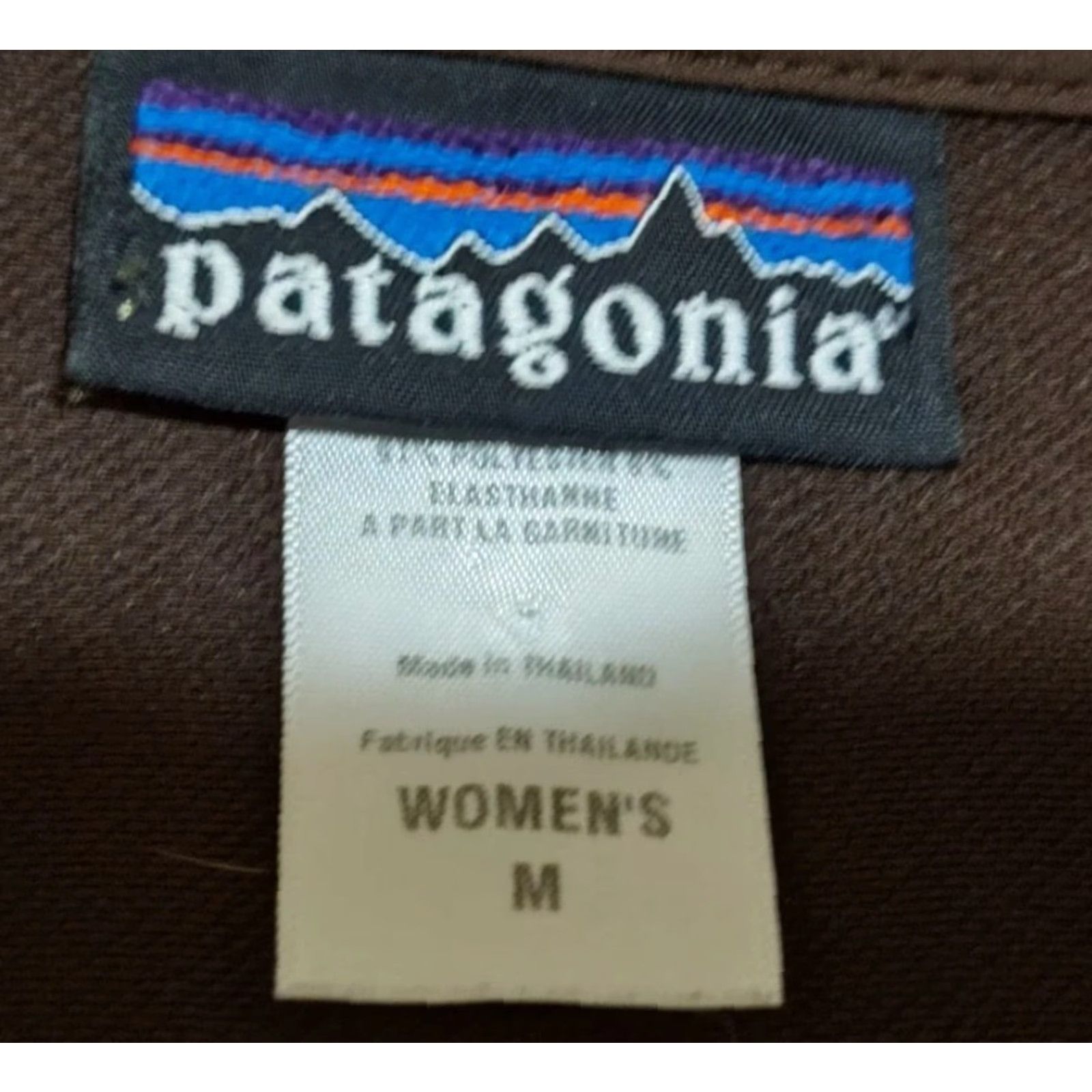 Patagonia Patagonia Jacket Women M Full Zip Brown Solid Worn Wear Style 83750 Vintage? No Short Map Size M / US 6-8 / IT 42-44 - 4 Thumbnail