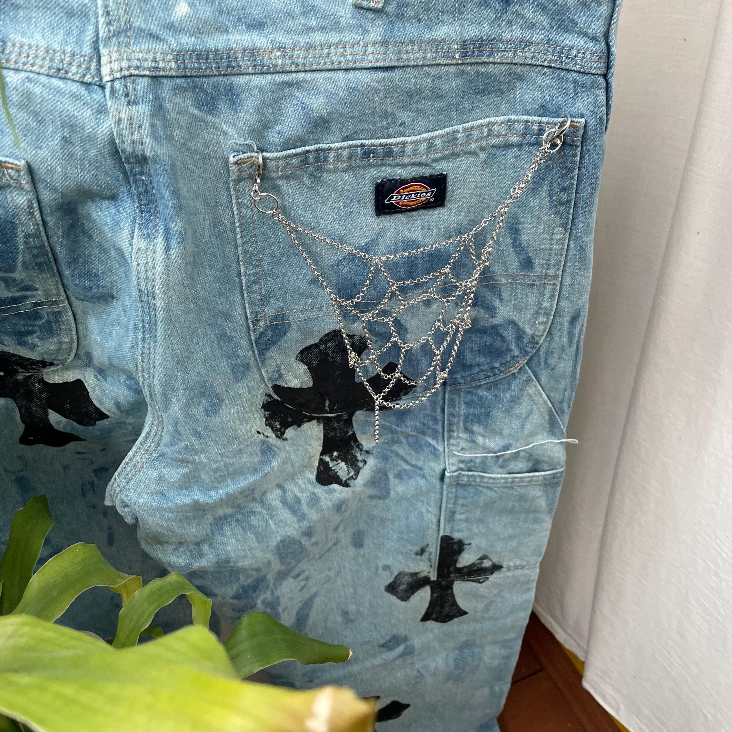 Other Pants Chain Spider Web gothic punk grunge Wallet Chain emo Size ONE SIZE - 10 Thumbnail