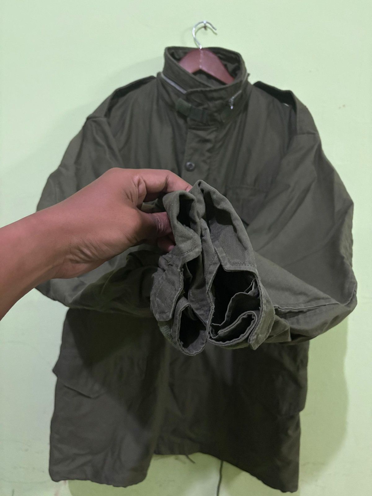 Alpha Industries × Vintage VTG 60’s Rolane Sportwear Field Jacket M-65 OG-107 Size US M / EU 48-50 / 2 - 11 Thumbnail